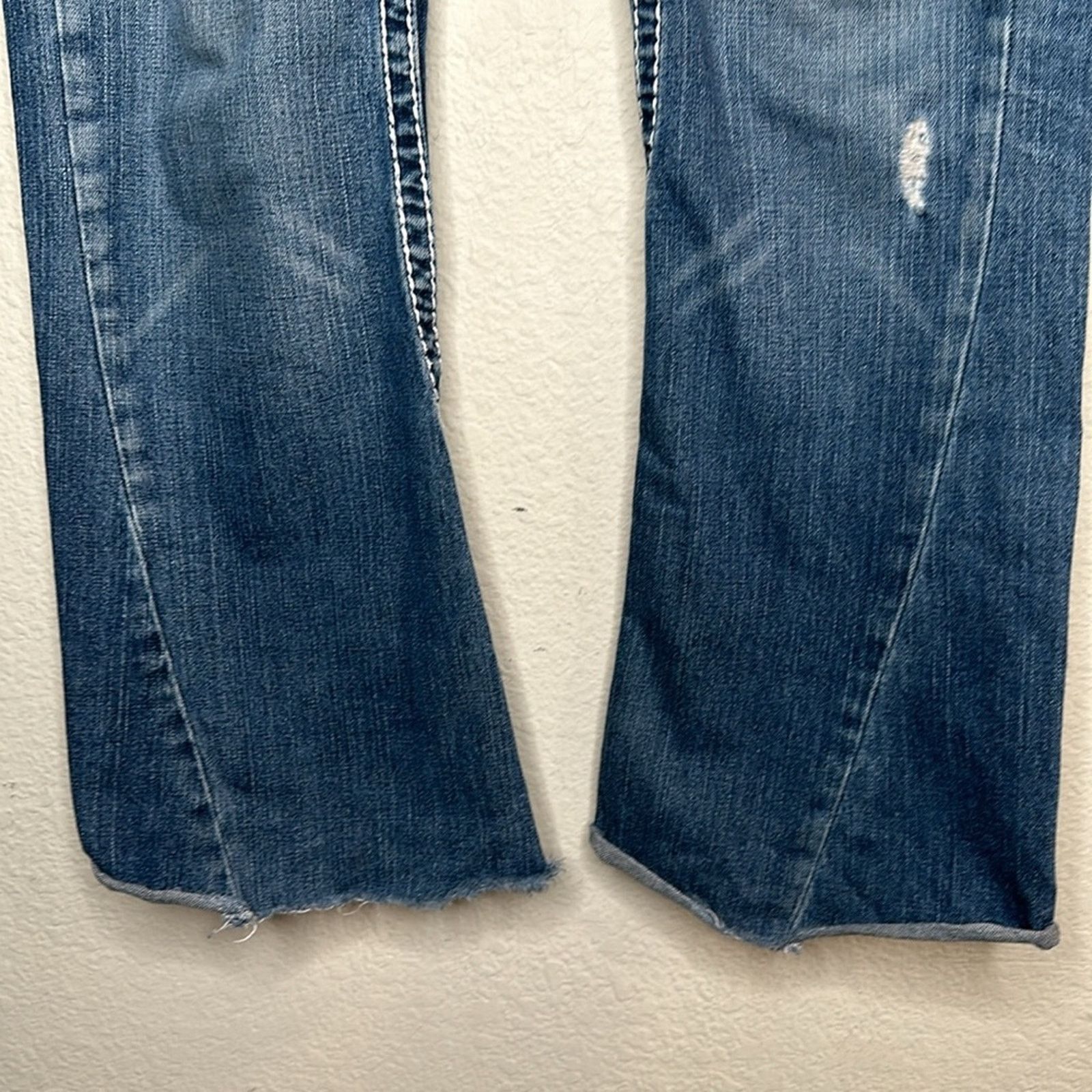 True Religion × Vintage VTG 90’S True Religion Joey Super T Twisted Flare Jean Sz 34 Size US 34 / EU 50 - 6 Thumbnail