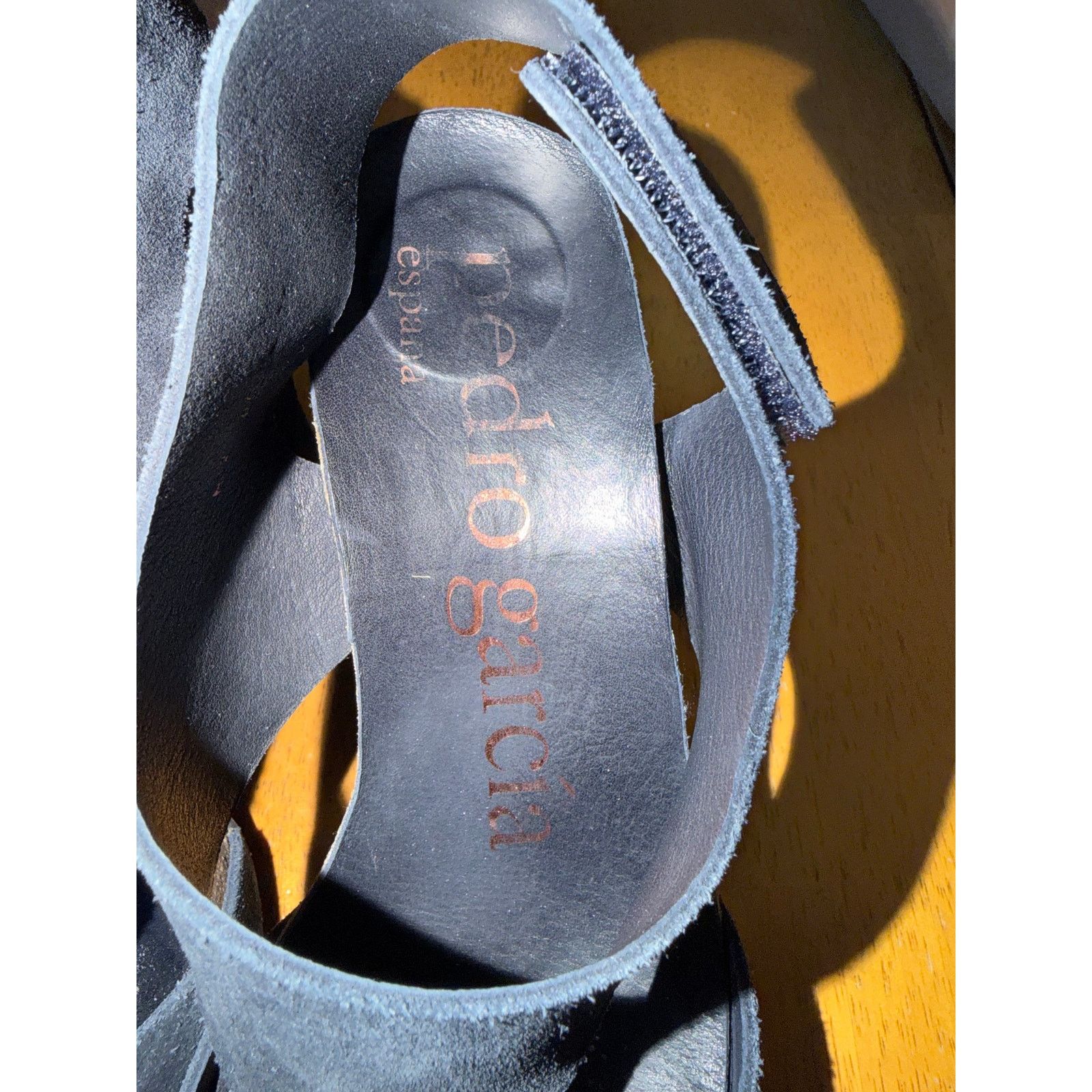 Pedro Garcia Pedro Garcia $650 Heels Womens Black Cutout Slingback 7.5 Size US 7.5 / IT 37.5 - 5 Thumbnail