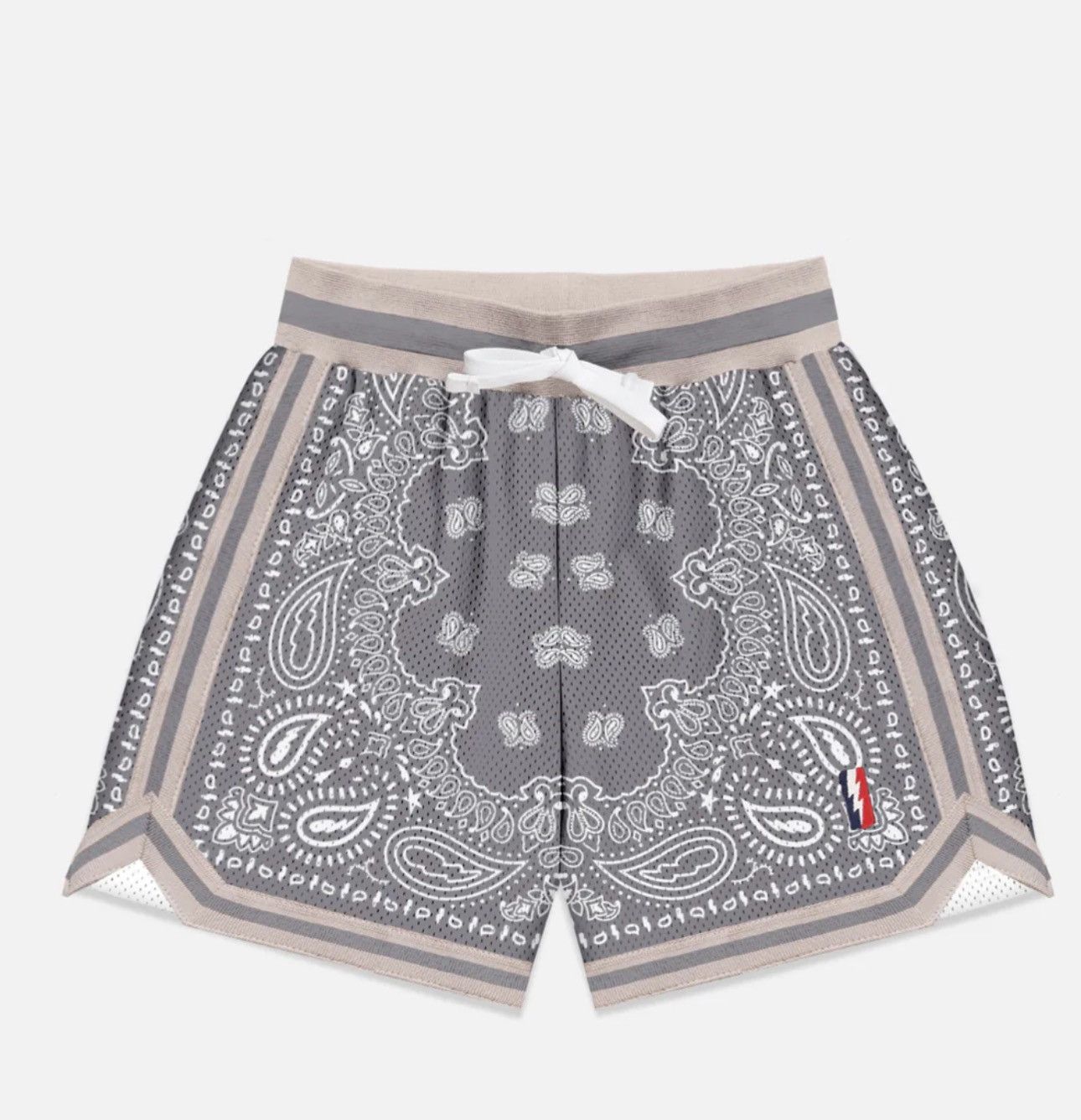 Collect and Select Collect & Select Swingman Grey Paisley Shorts Size Medium Size US 32 / EU 48 - 1 Thumbnail