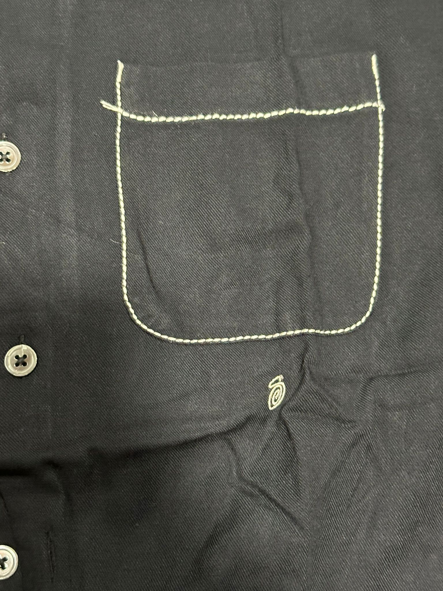 Stussy Stussy Contrast Pick Stitched Short Sleeve Shirt Size US S / EU 44-46 / 1 - 4 Thumbnail