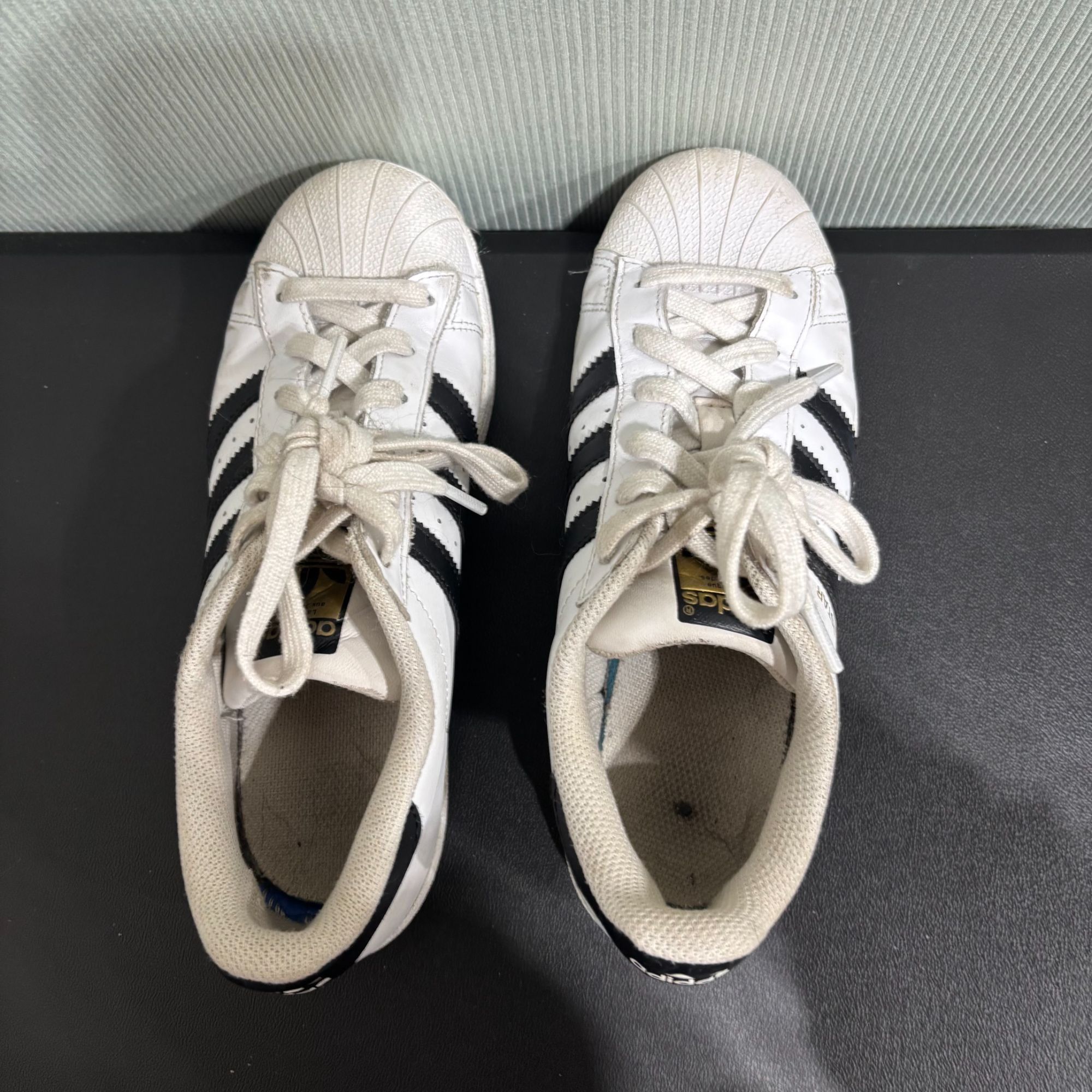 Adidas Adidas Superstar Women’s 5 White Black FX5453 Classic Shel Size US 5 / IT 35 - 4 Thumbnail