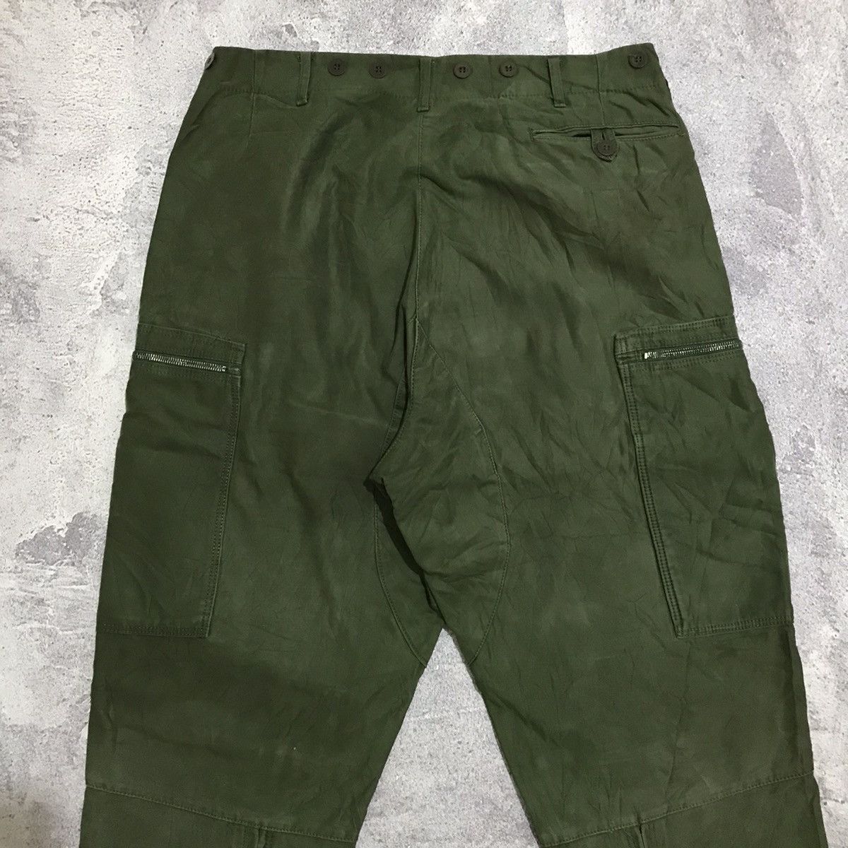 Japanese Brand × Vintage Sweedish army cargo pants 70s military Size US 36 / EU 52 - 5 Thumbnail