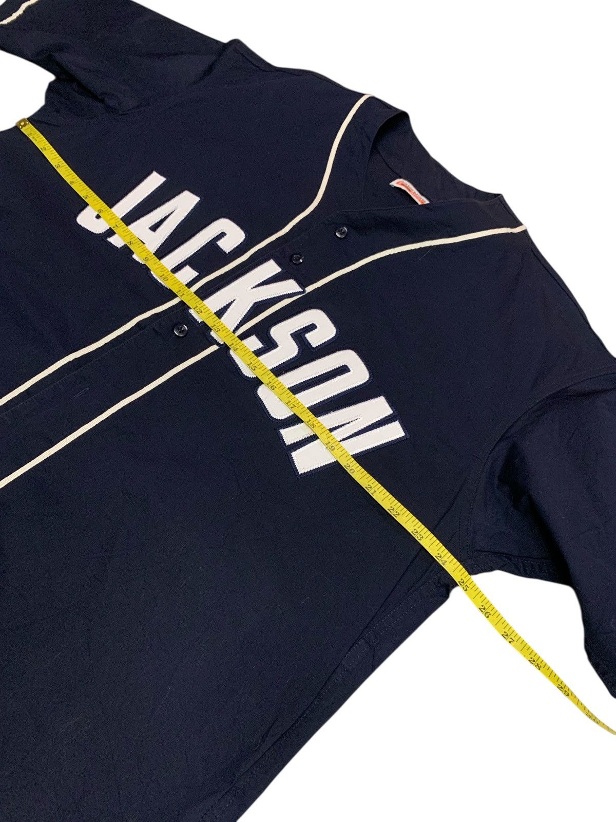 MLB Rare Jackson Baseball Button Ups T Shirt Size US L / EU 52-54 / 3 - 7 Thumbnail