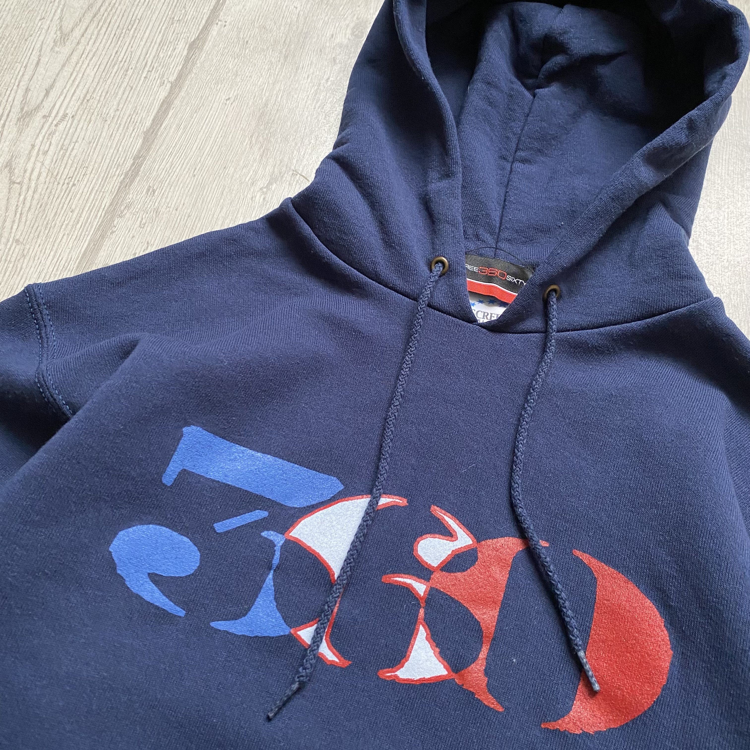 Vintage Vintage Screen Stars Blanc hoodie 360 LDN logo Size US XS / EU 42 / 0 - 5 Thumbnail