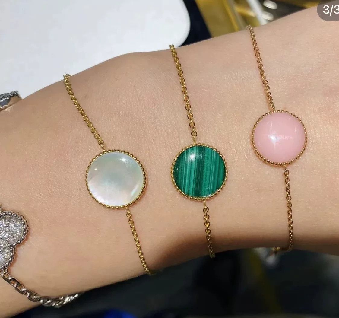 Dior Dior Pink Octagonal Star Opal Bracelet Size ONE SIZE - 1 Thumbnail