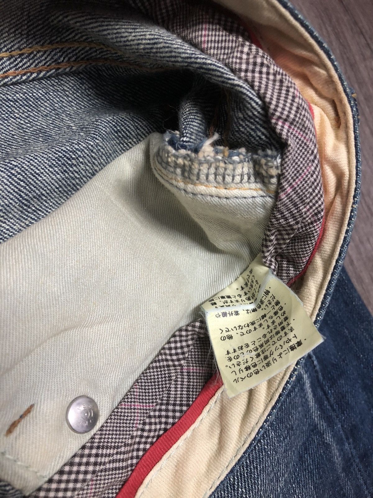 Designer × Japanese Brand × Vintage Vintage Chesty Buckle Back Denim Jeans Japanese Brand Size US 32 / EU 48 - 20 Thumbnail
