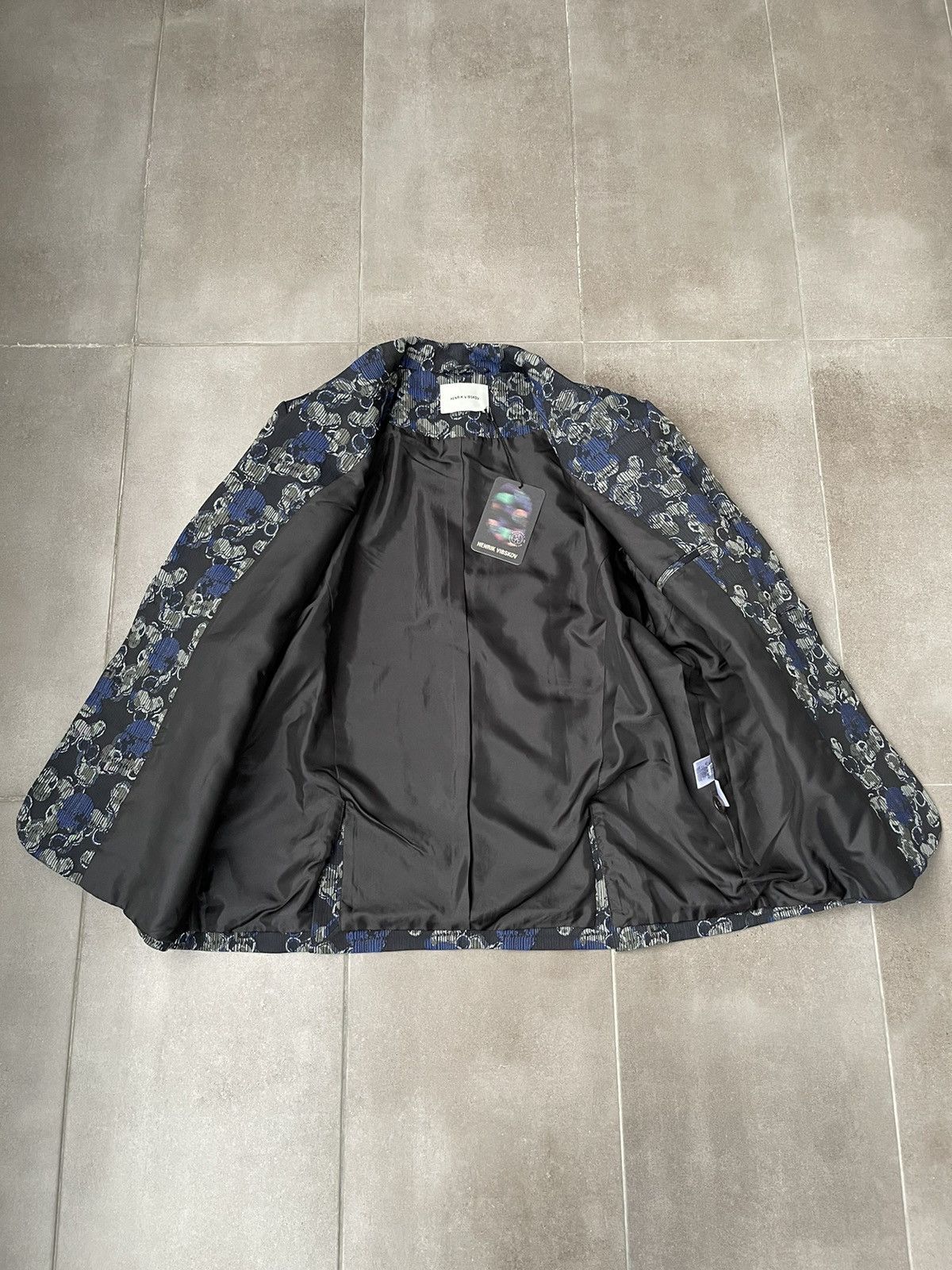 Henrik Vibskov !DS! AW22 Henrik Vibskov Blue Moon Sponge Blazer Size US L / EU 52-54 / 3 - 13 Thumbnail