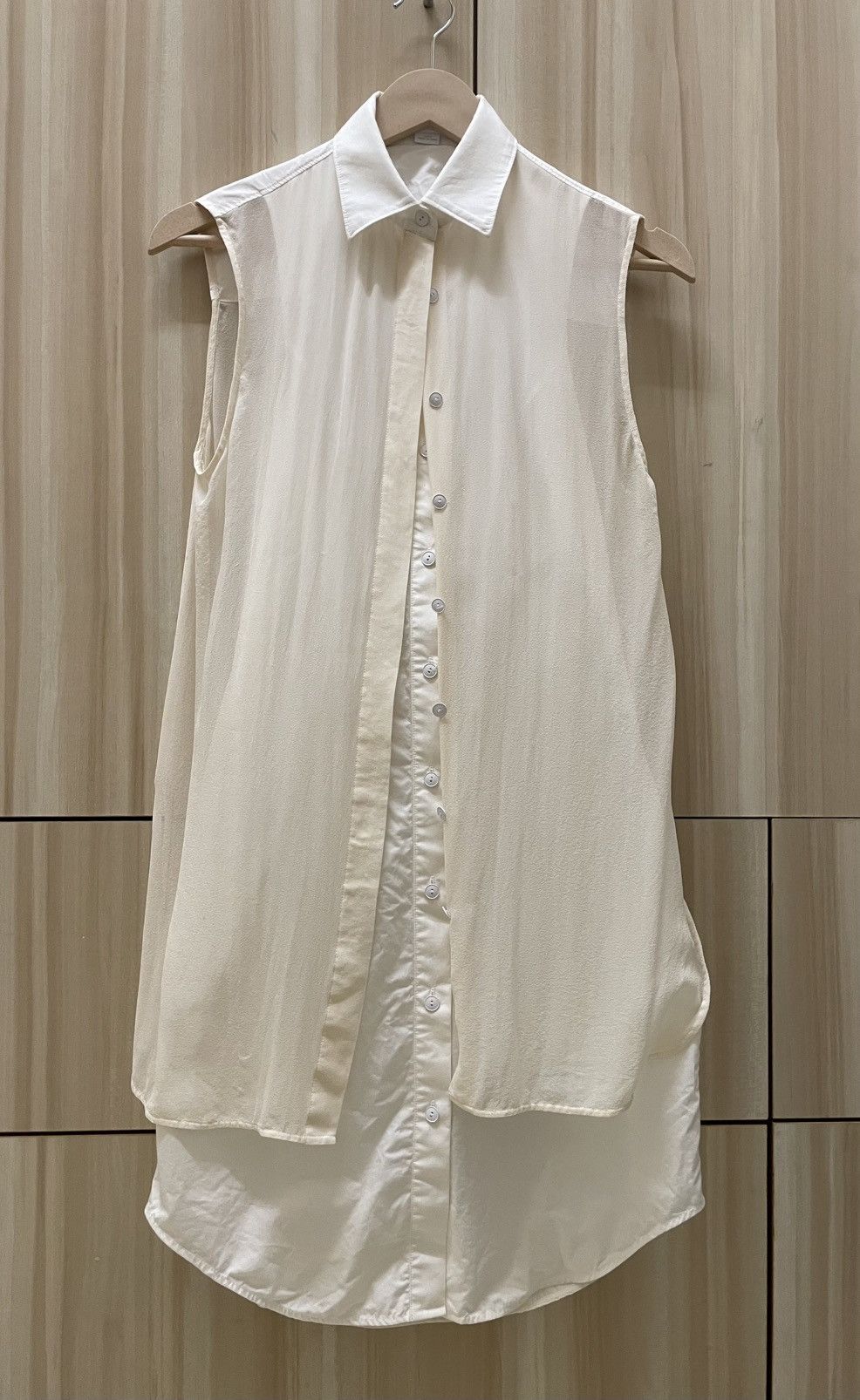 Alexander Wang Alexander Wang Silk Sleeveless Shirt Dress Size XS / US 0-2 / IT 36-38 - 4 Thumbnail