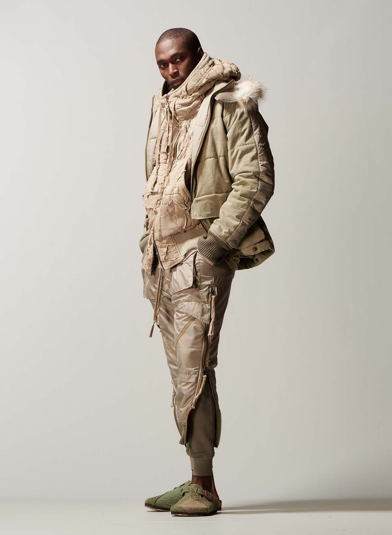 Greg Lauren Greg Lauren Army Tent Retro Puffy Parka Size US XXL / EU 58 / 5 - 6 Thumbnail