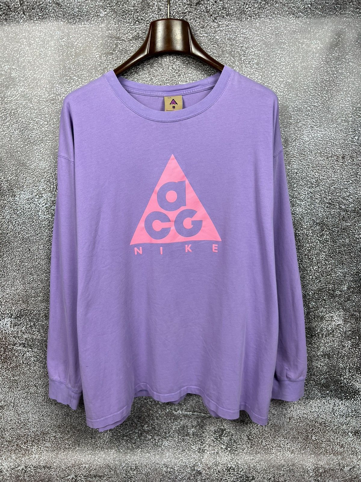 Nike × Nike ACG Nike Acg purple long sleeve big logo t-shirt gorpcore y2k Size US XXL / EU 58 / 5 - 1 Thumbnail