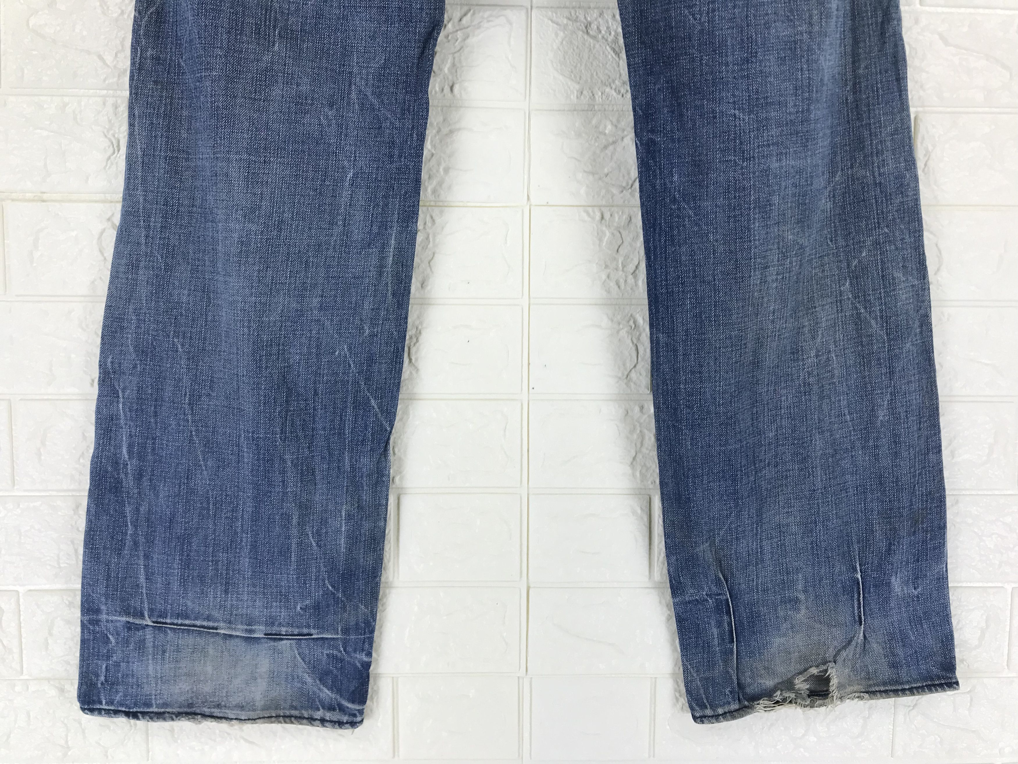 Energie Vintage Energie Faded Blue Bush Jeans Size US 34 / EU 50 - 8 Thumbnail