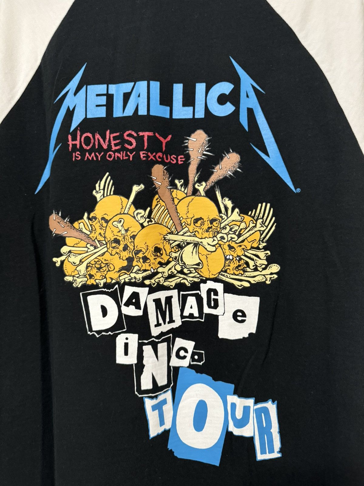 Fear of God 💥FOG Fear of God Collection One Raglan Metallica Tee SZ S Size US S / EU 44-46 / 1 - 8 Thumbnail