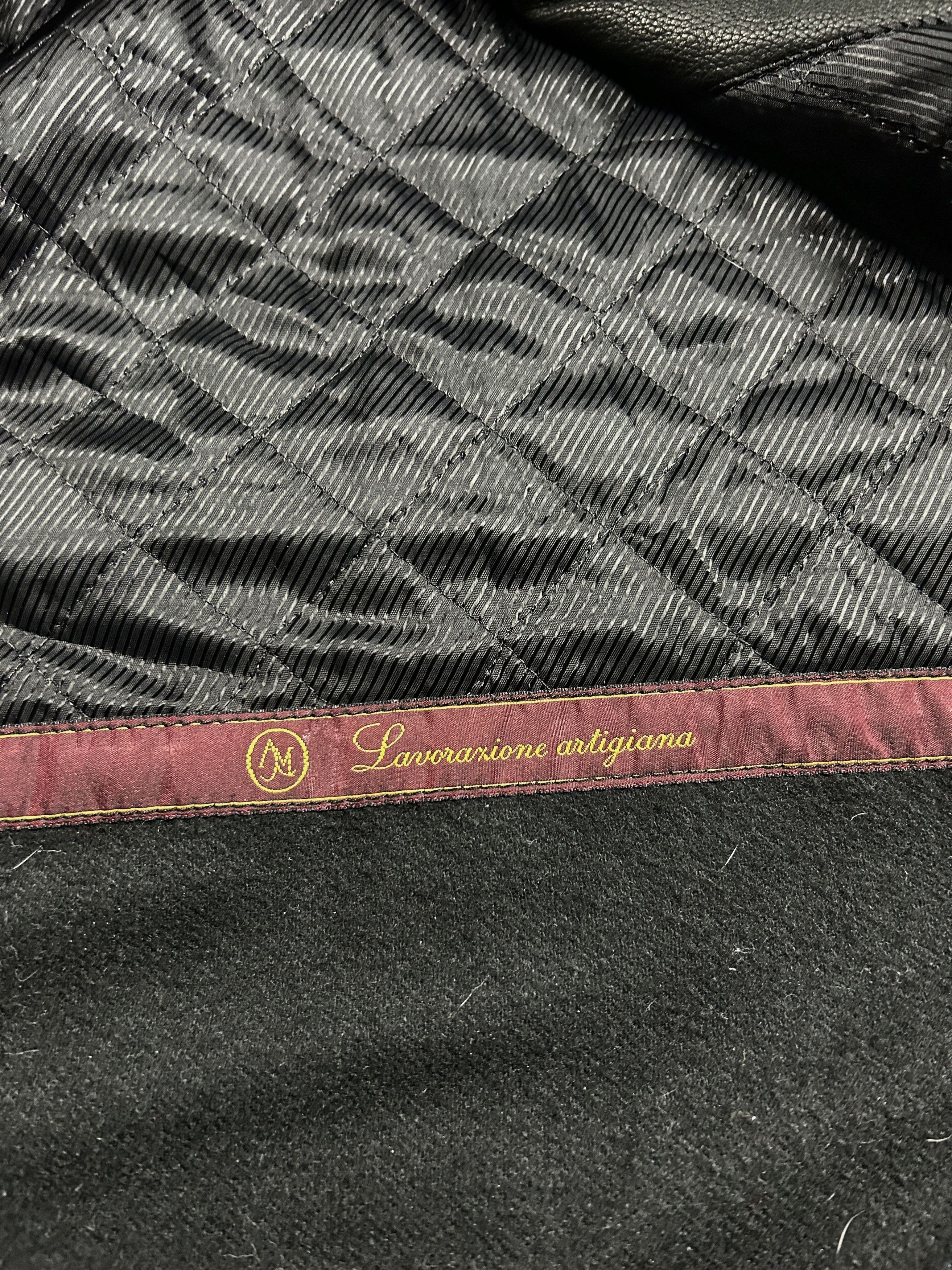 Hysteric Glamour VTG BALENCIAGA OPIUM CARTI STYLE CROPPED LEATHER JACKET Y2K Size US L / EU 52-54 / 3 - 21 Thumbnail