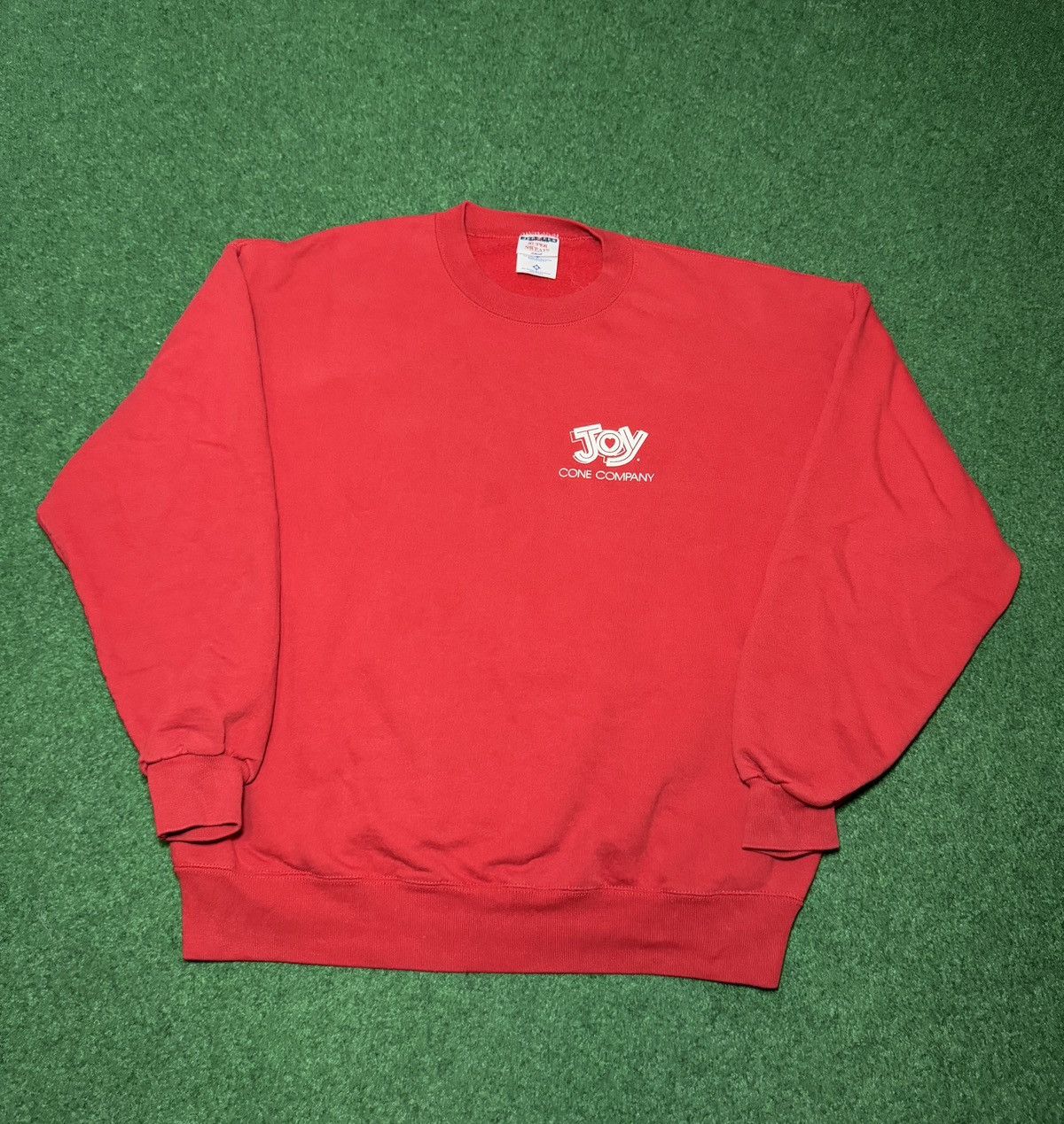 Vintage Vintage 90s Joy Cone Company Ice Cream USA Made Sweatshirt Size US XL / EU 56 / 4 - 1 Thumbnail