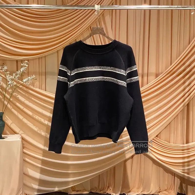 Dior Dior Colorblock Wool Pullover Sweater . Size M / US 6-8 / IT 42-44 - 1 Thumbnail