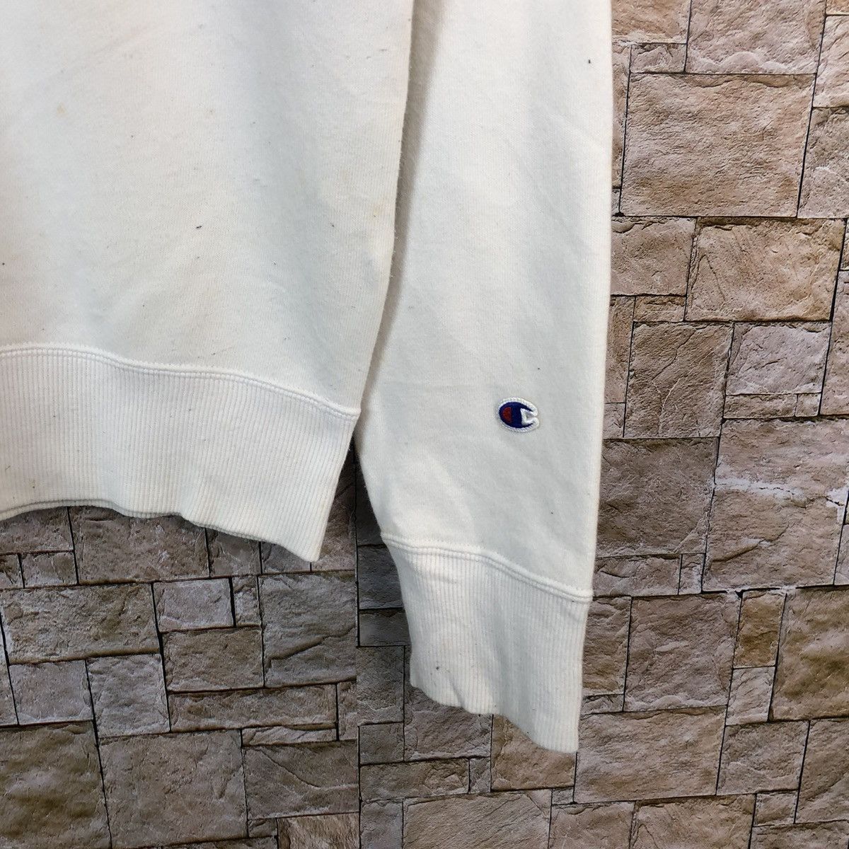 Champion Champion vintage White Plane Sweatshirt #A524 Size US M / EU 48-50 / 2 - 8 Thumbnail