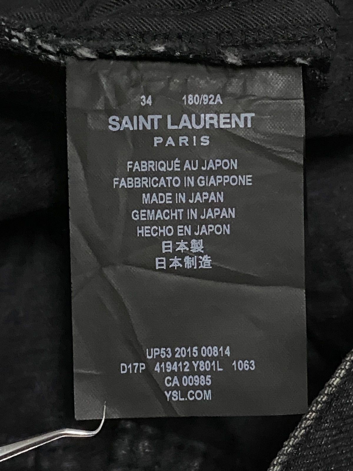 Saint Laurent Paris Saint Laurent Paris - Hedi Slimane - D13 Surf Sound Bleached Size US 36 / EU 52 - 10 Thumbnail