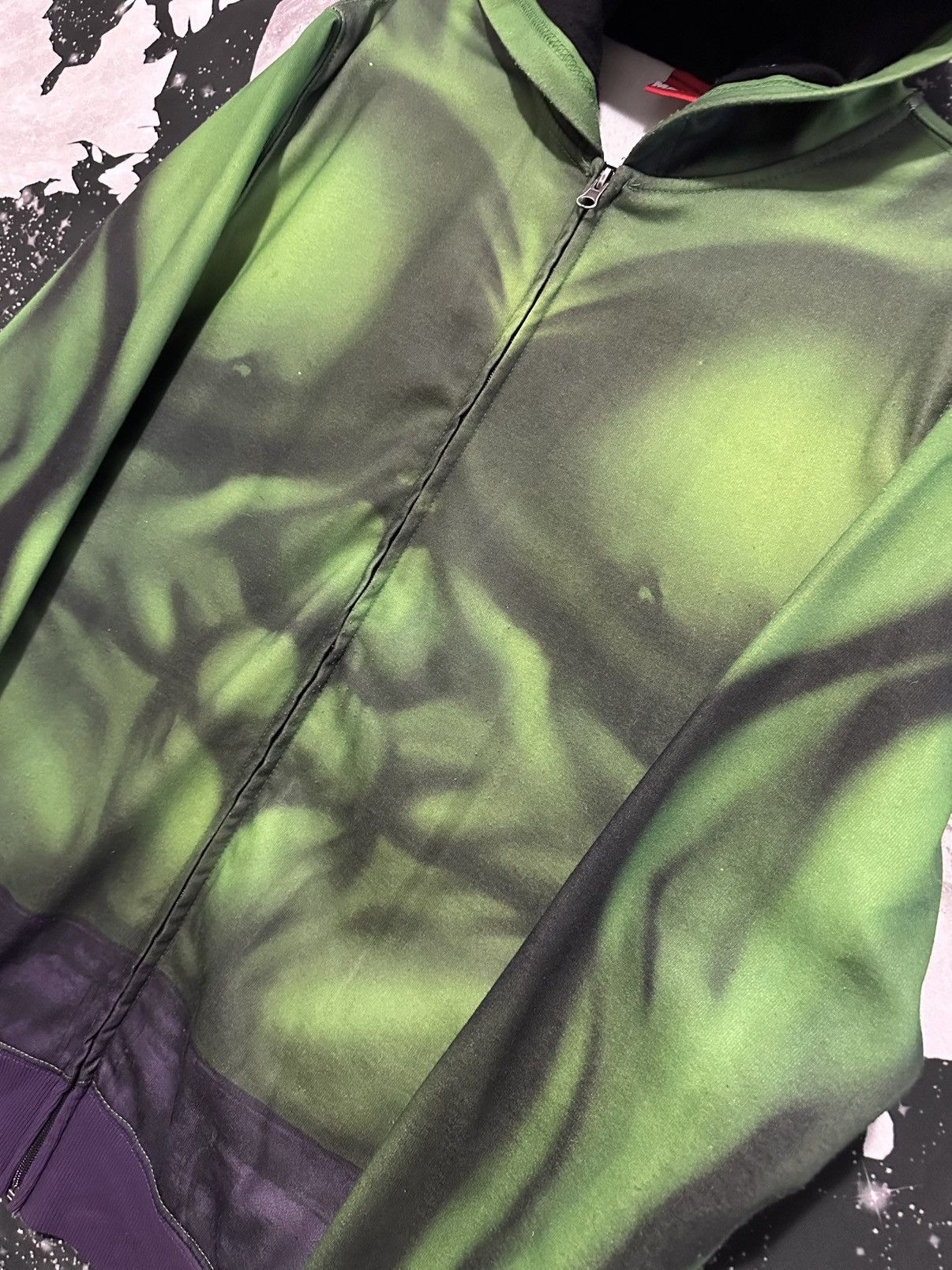 Marvel Comics Marvel Hulk superhero zip hoodie Size US L / EU 52-54 / 3 - 2 Thumbnail
