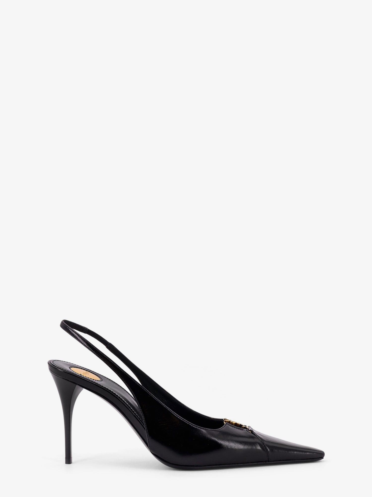 Babylone 90 Pum leather slingback pumps IT
