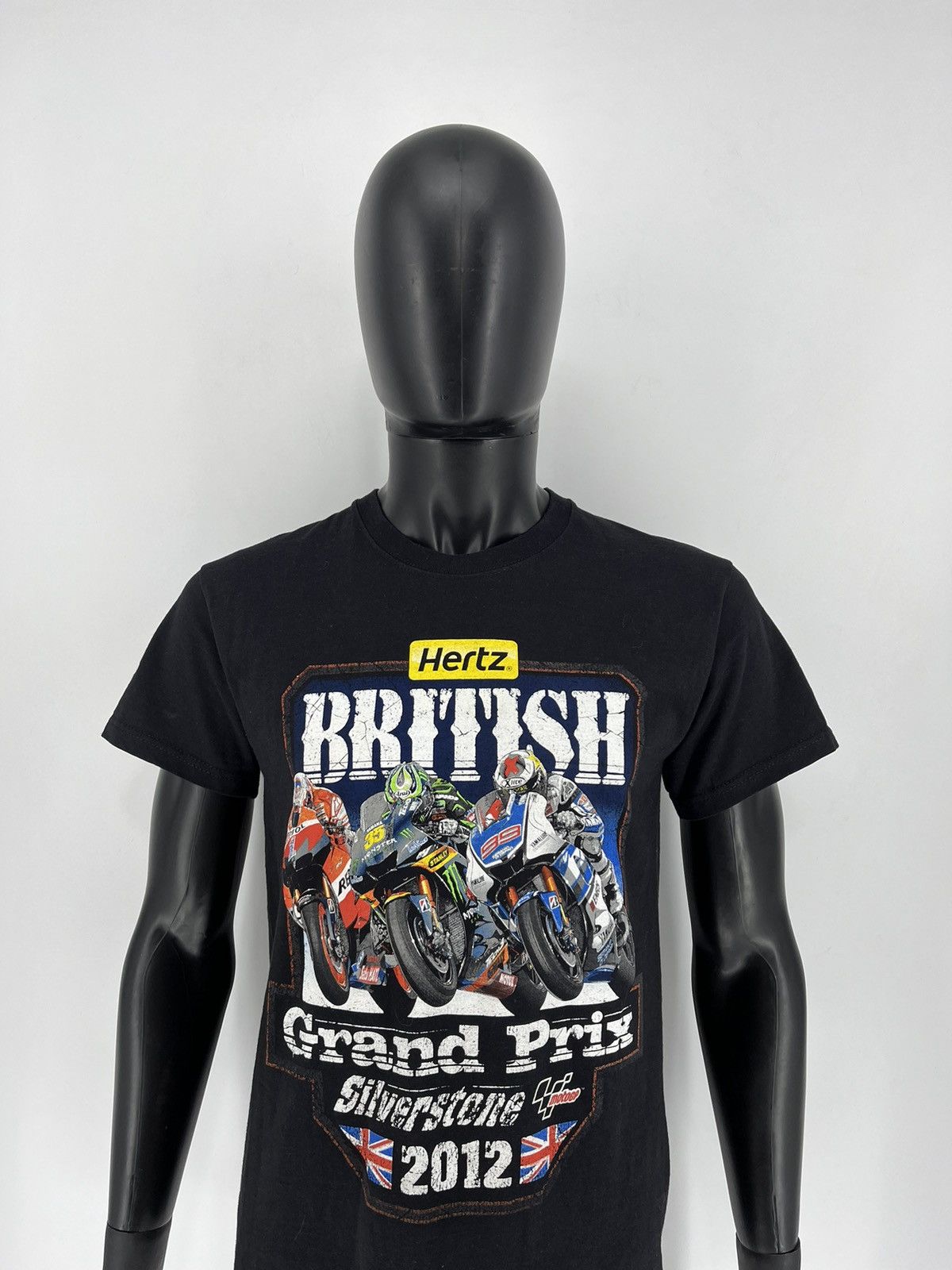 Vintage Vintage 2012 Motocycle Moto British Grand Prix Silverstone Size US M / EU 48-50 / 2 - 1 Thumbnail