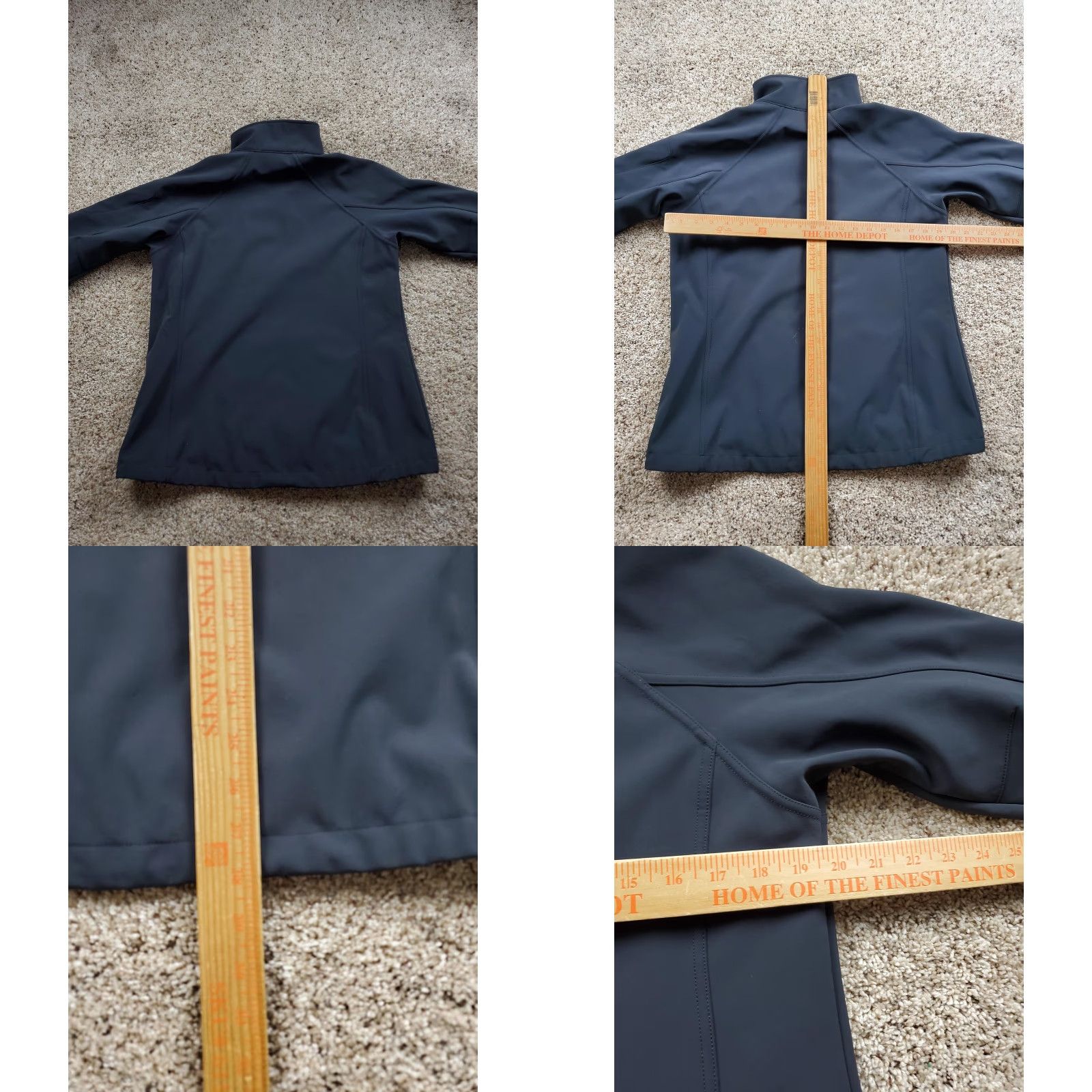 Marmot Marmot Gravity Jacket Womens Large Black Softshell Full Zip Stretch Fleece Lined Size L / US 10 / IT 46 - 8 Thumbnail