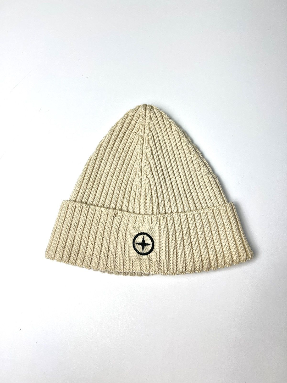 image of Archival Clothing x Stone Island Y2K Ribbed Hat in Teal, Men's