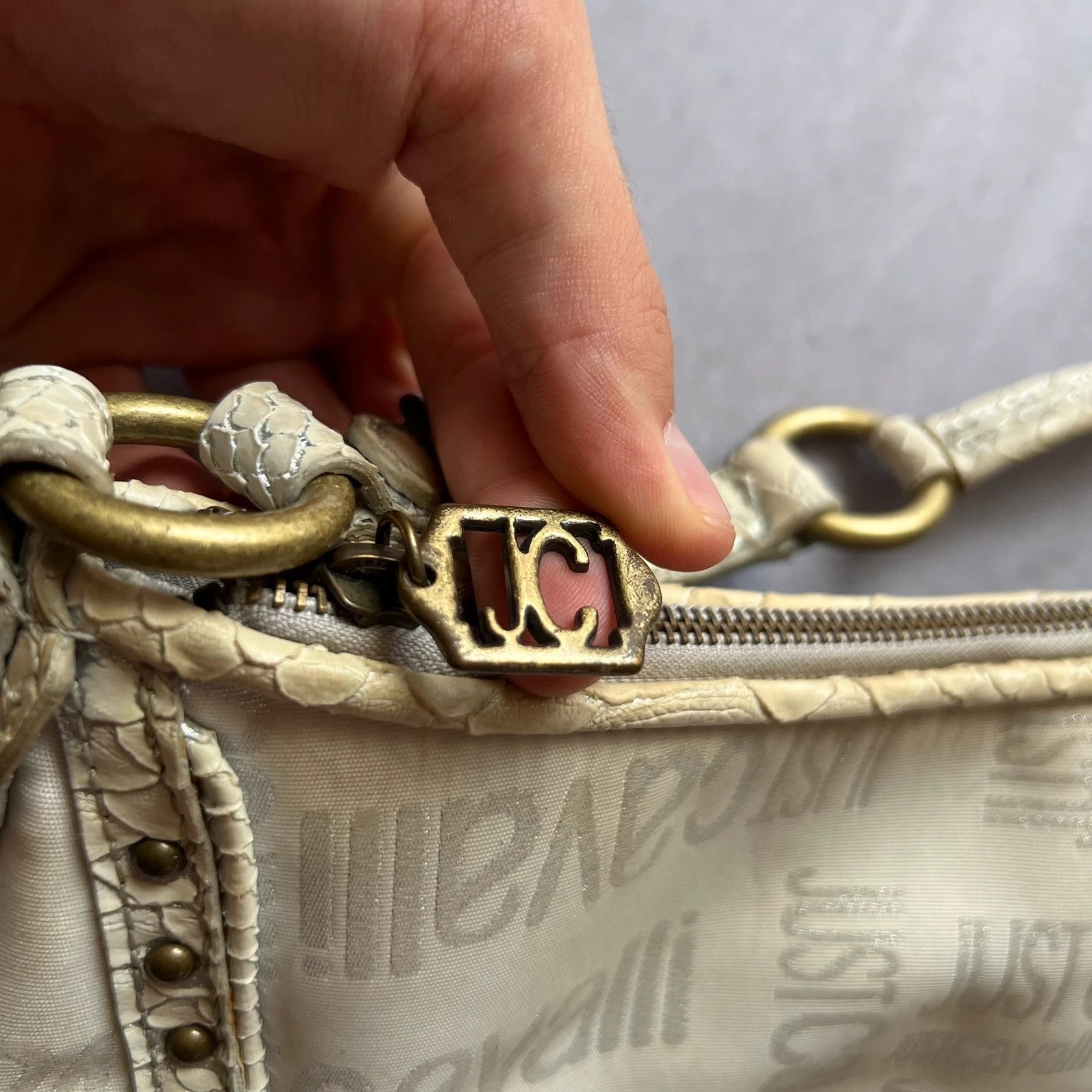 Roberto Cavalli vintage Just Cavalli Roberto Shoulder bag Y2K guess style Size ONE SIZE - 8 Thumbnail