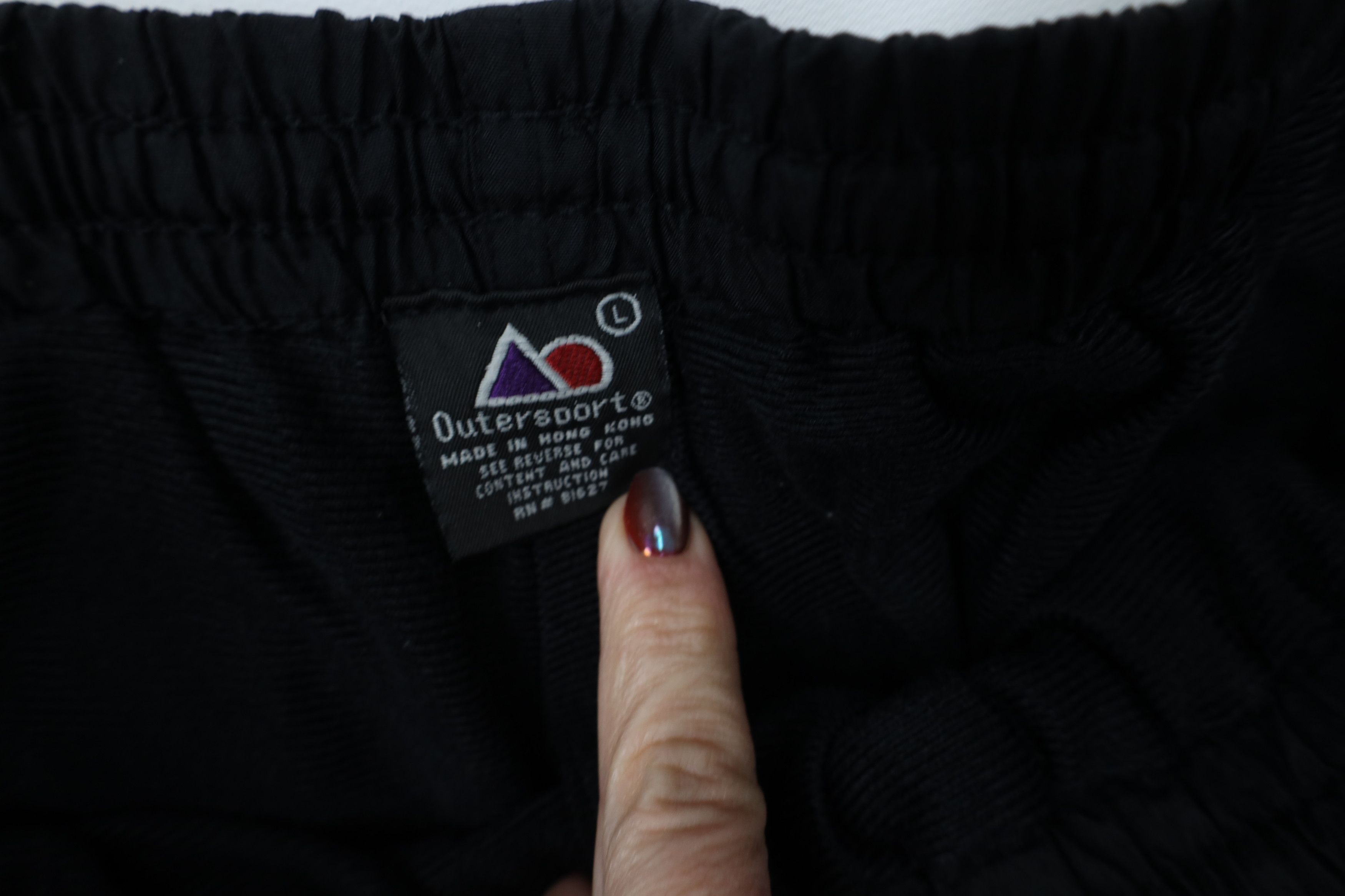 Vintage Vintage 90s Streetwear Lined Windbreaker Joggers Pants Black Size US 36 / EU 52 - 8 Thumbnail