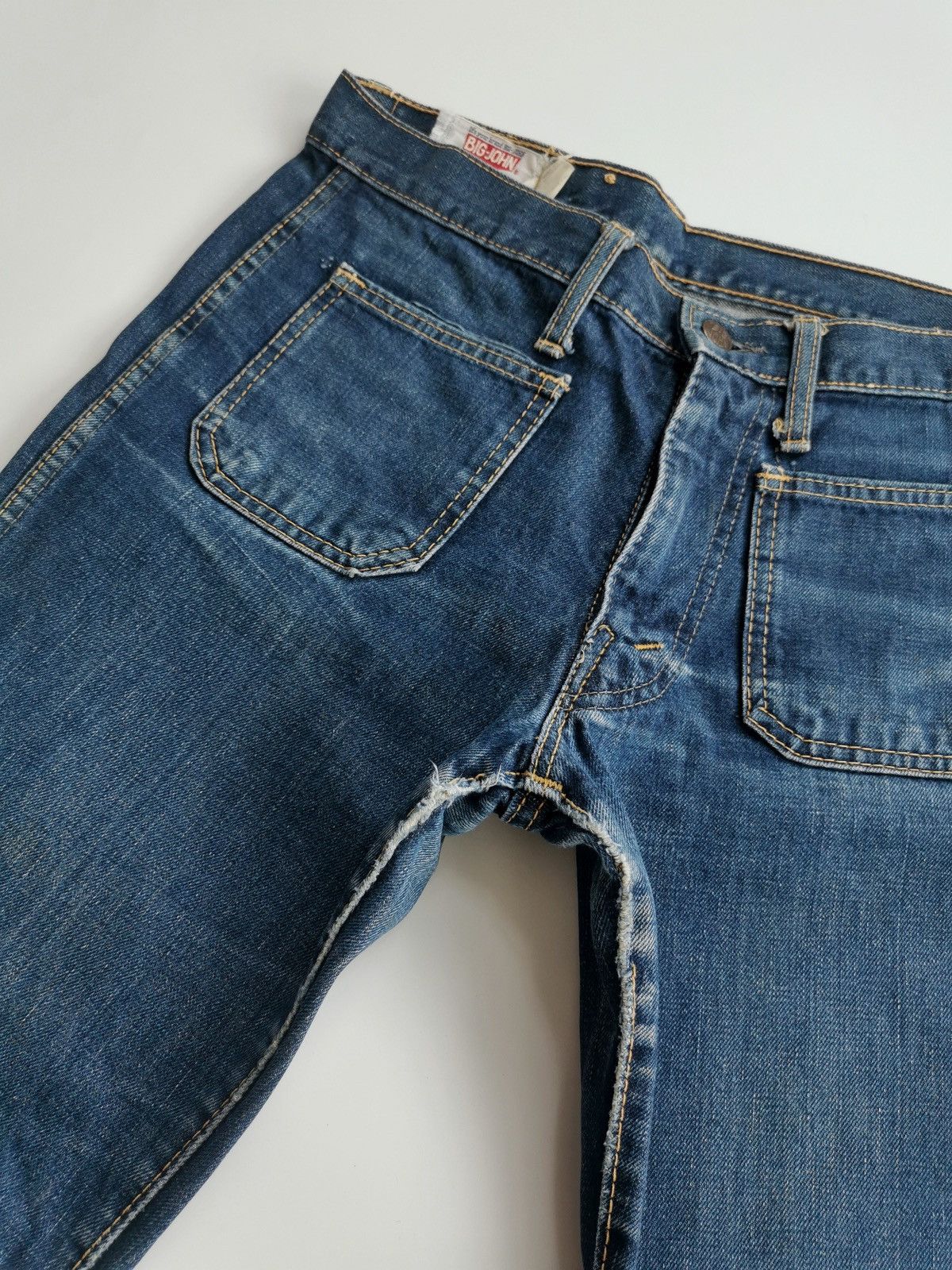 Big John Vintage 70s 80s Big John Flare Bootcut Bell Bottom Jeans Size US 30 / EU 46 - 5 Thumbnail