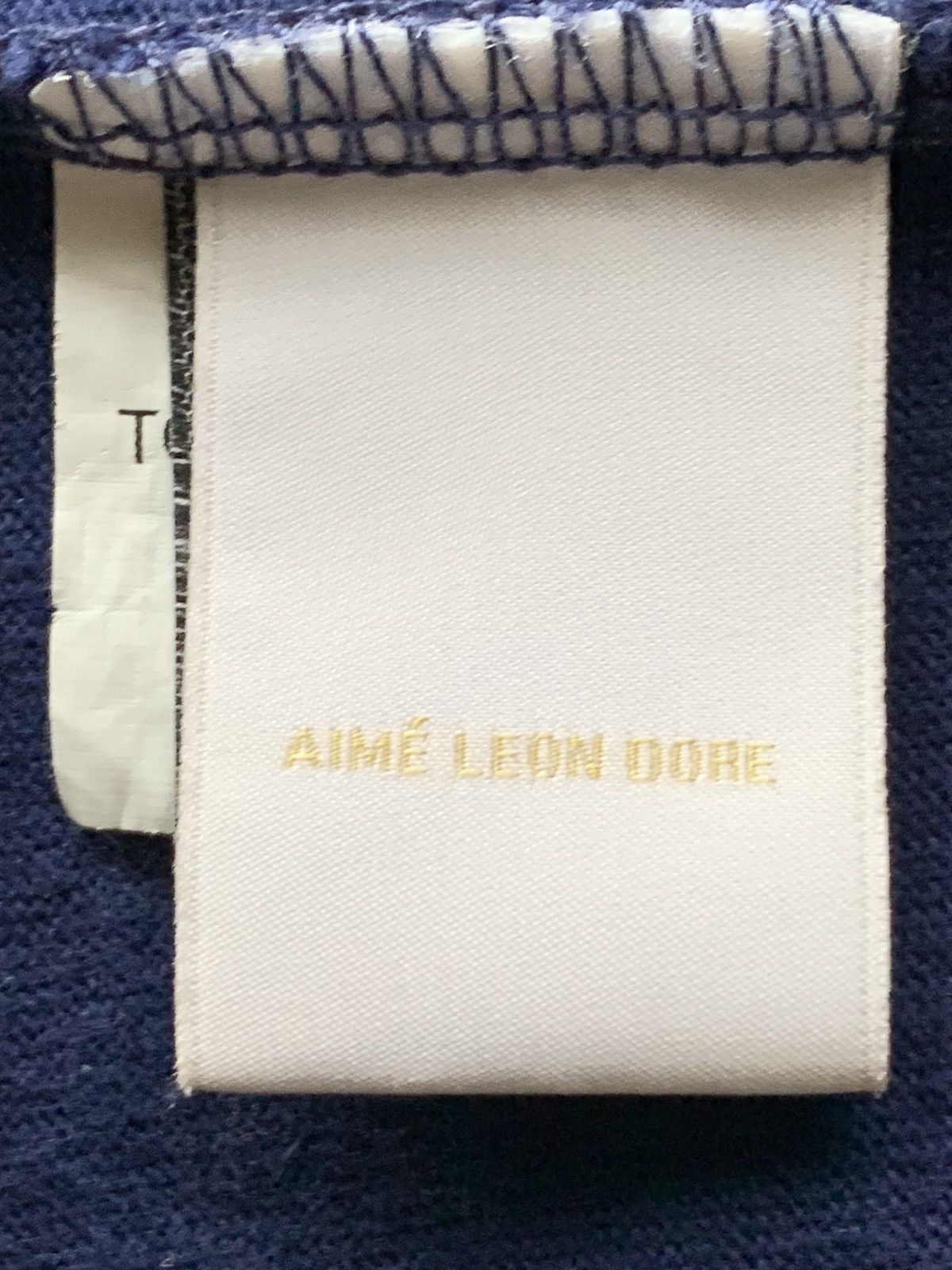 Aime Leon Dore AIMÉ LEON DORE DIMEBAG MINI POCKET MOCK NECK NAVY LONGSLEEVE Size US L / EU 52-54 / 3 - 12 Thumbnail