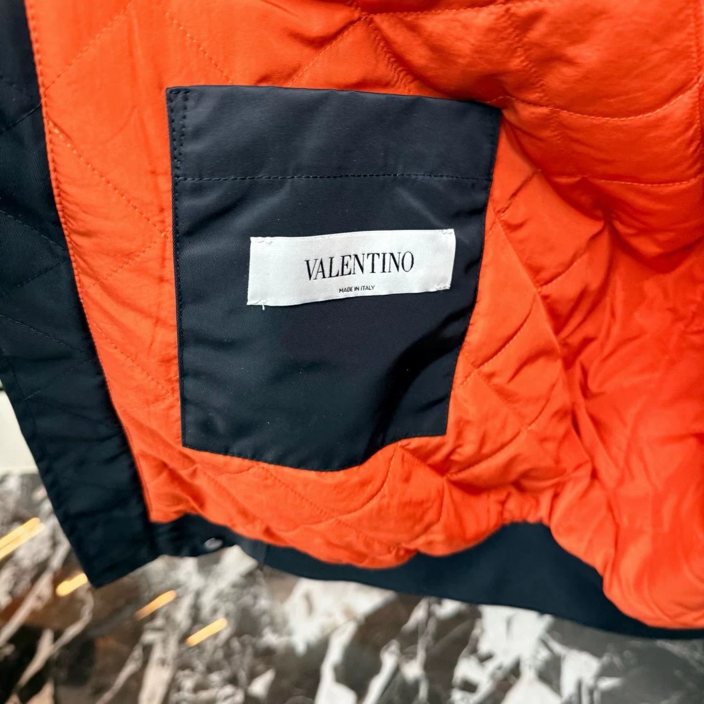 Valentino Valentino Men's Black er Jacket Size 52 Size US L / EU 52-54 / 3 - 4 Thumbnail