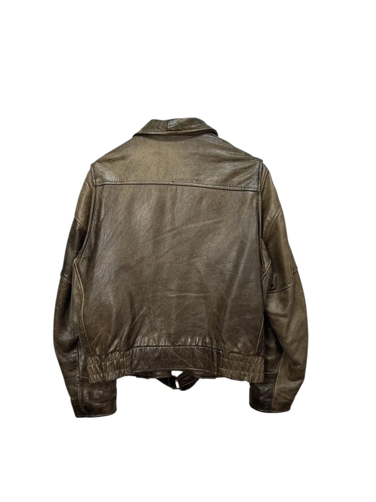 Red Wing Vintage Redskins B-32 Leather Jacket Rick Owens Style Size US XL / EU 56 / 4 - 21 Thumbnail