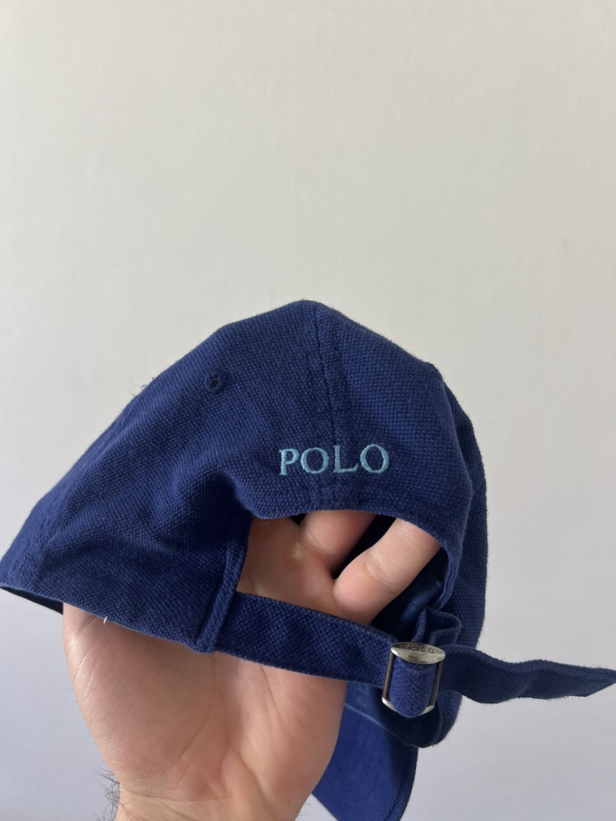 Polo Ralph Lauren × Vintage Polo Ralph Lauren vintage cap blue old money style Size ONE SIZE - 3 Thumbnail