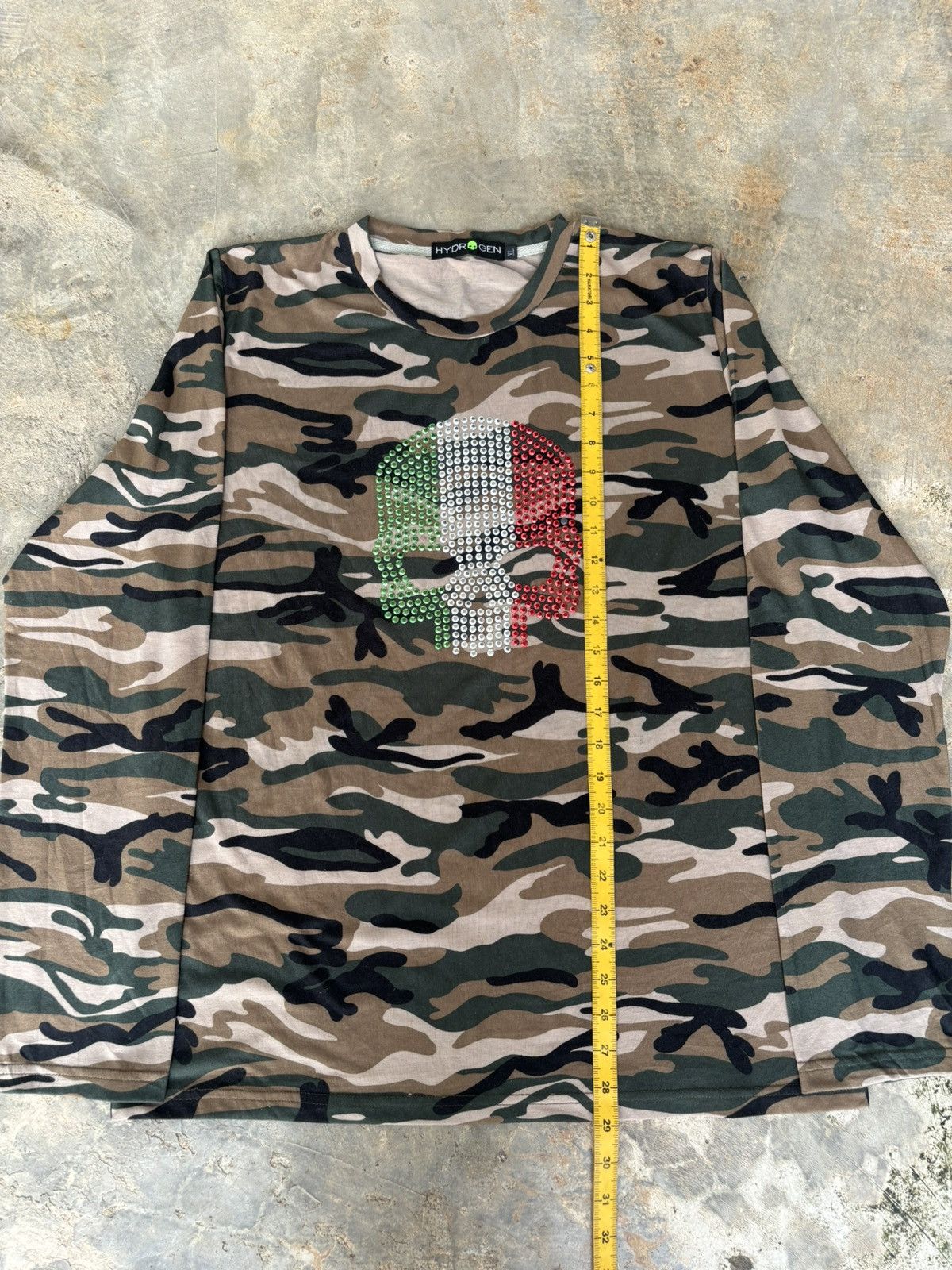 Hysteric Glamour Y2k Hydrogen Skull Camo Ifsixwasnine Punk Style Size US XL / EU 56 / 4 - 10 Thumbnail