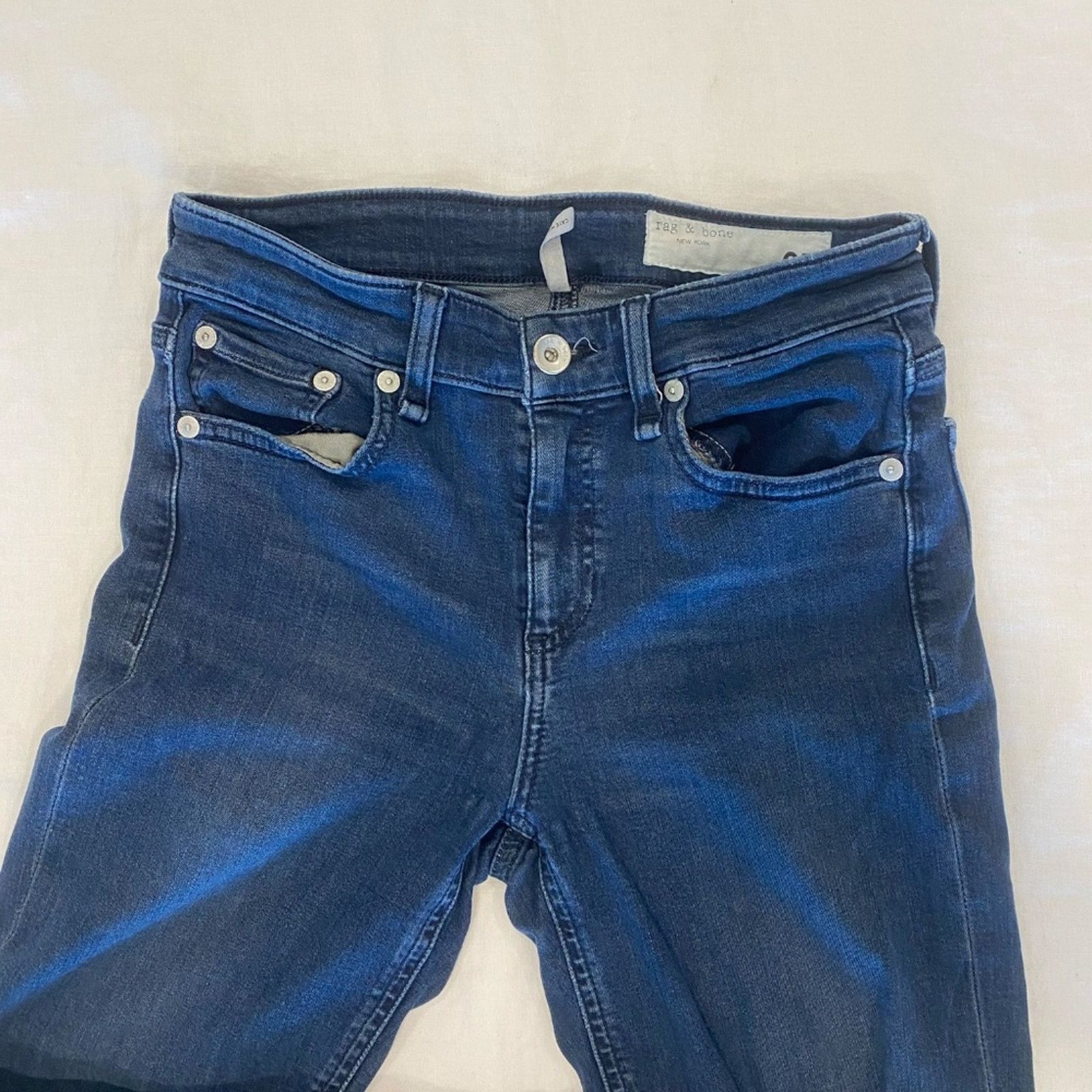 Rag & Bone Rag & Bone Women's Cate Mid-Rise Skinny Jean - 25 Size 25" / US 0 / IT 36 - 3 Thumbnail