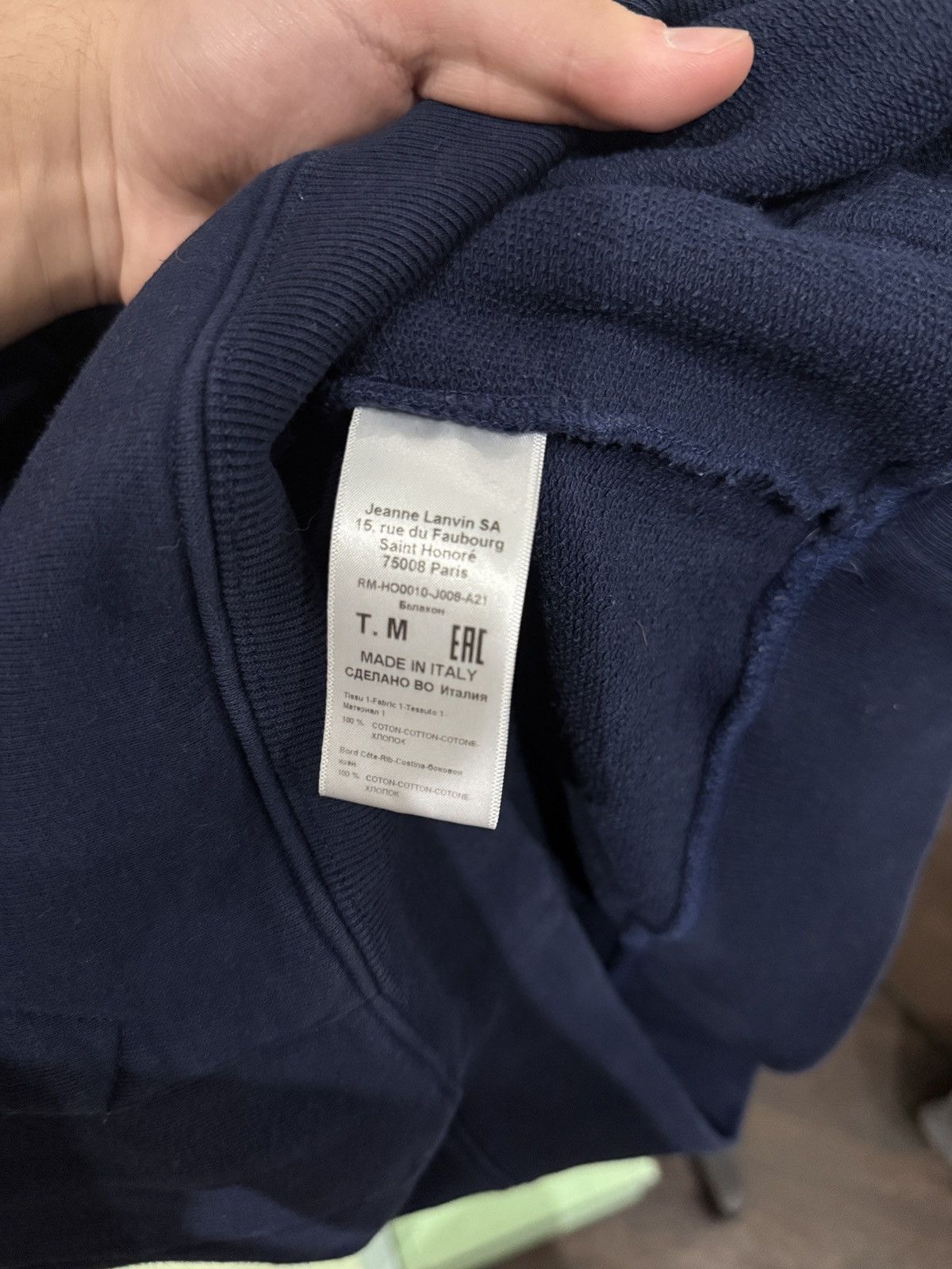 Lanvin Lanvin Hoodie Size US M / EU 48-50 / 2 - 5 Thumbnail