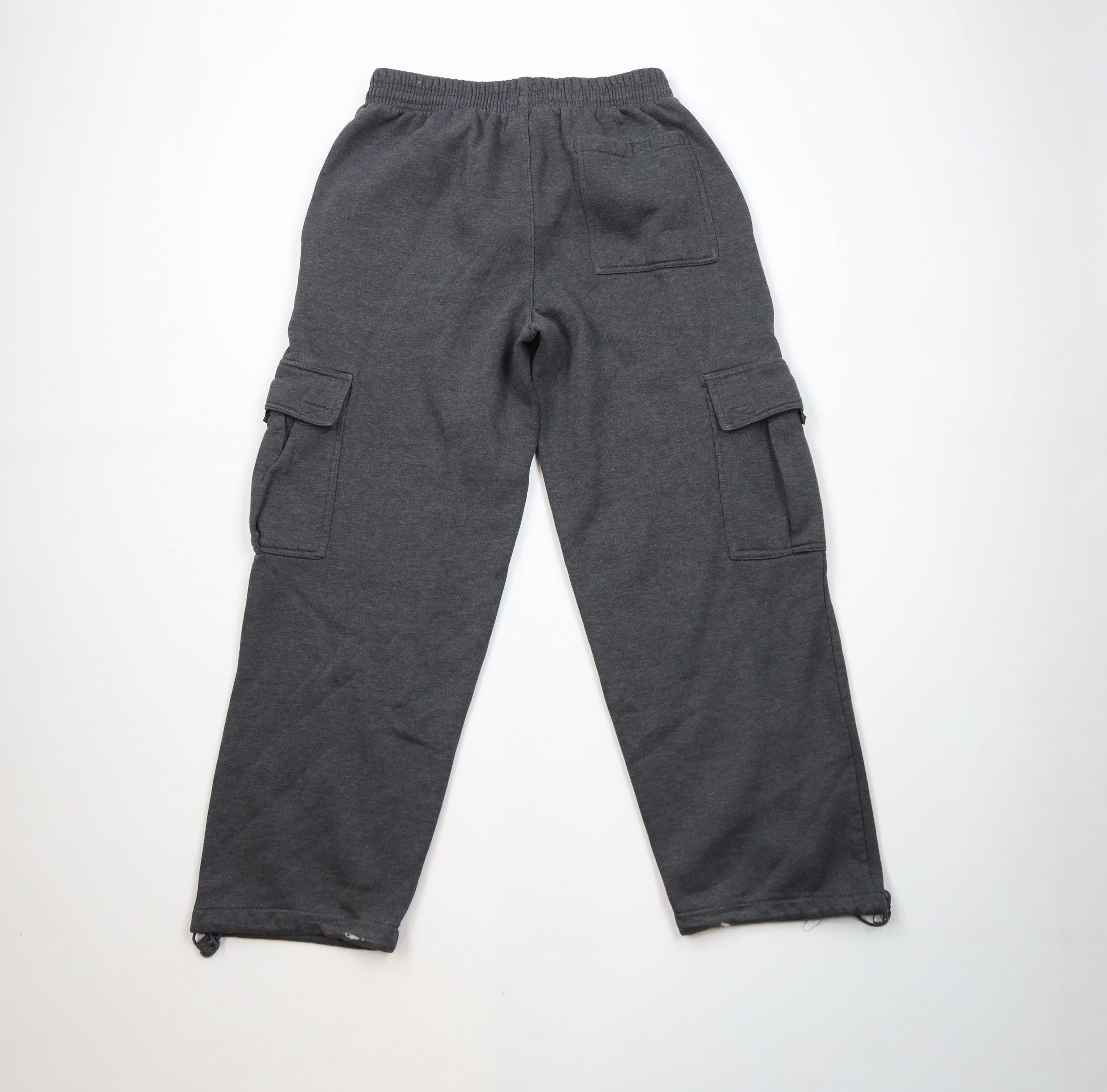 Vintage Vintage 90s Y2K Streetwear Heavyweight Leg Cargo Sweatpants Size US 36 / EU 52 - 9 Thumbnail
