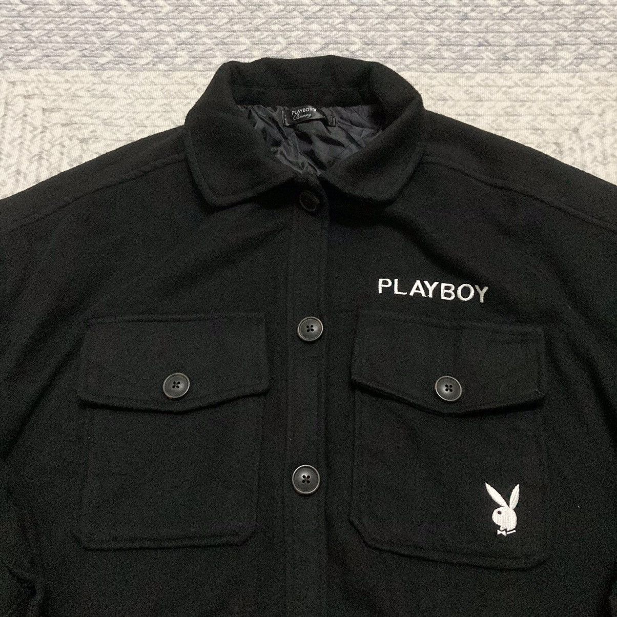 Japanese Brand × Playboy Faded Playboy Bunny Oversized Button Jacket Size US XL / EU 56 / 4 - 2 Thumbnail