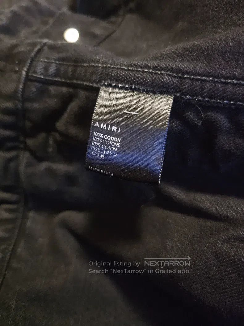 Amiri Amiri Coated Jacket Size US M / EU 48-50 / 2 - 7 Thumbnail