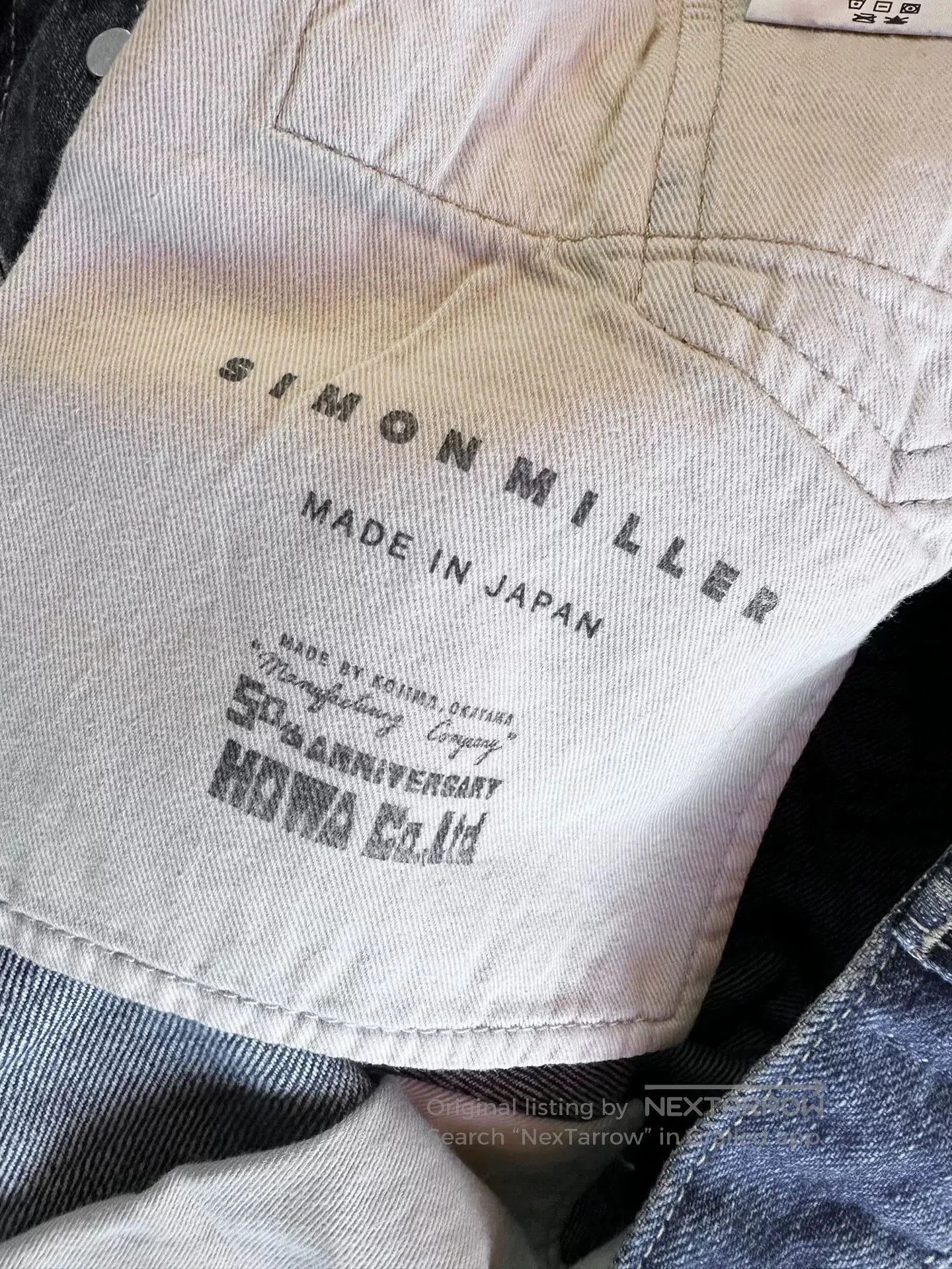 Simon Miller Simon Miller Heavy Wash Patchwork Denim Jeans. Size US 34 / EU 50 - 8 Thumbnail