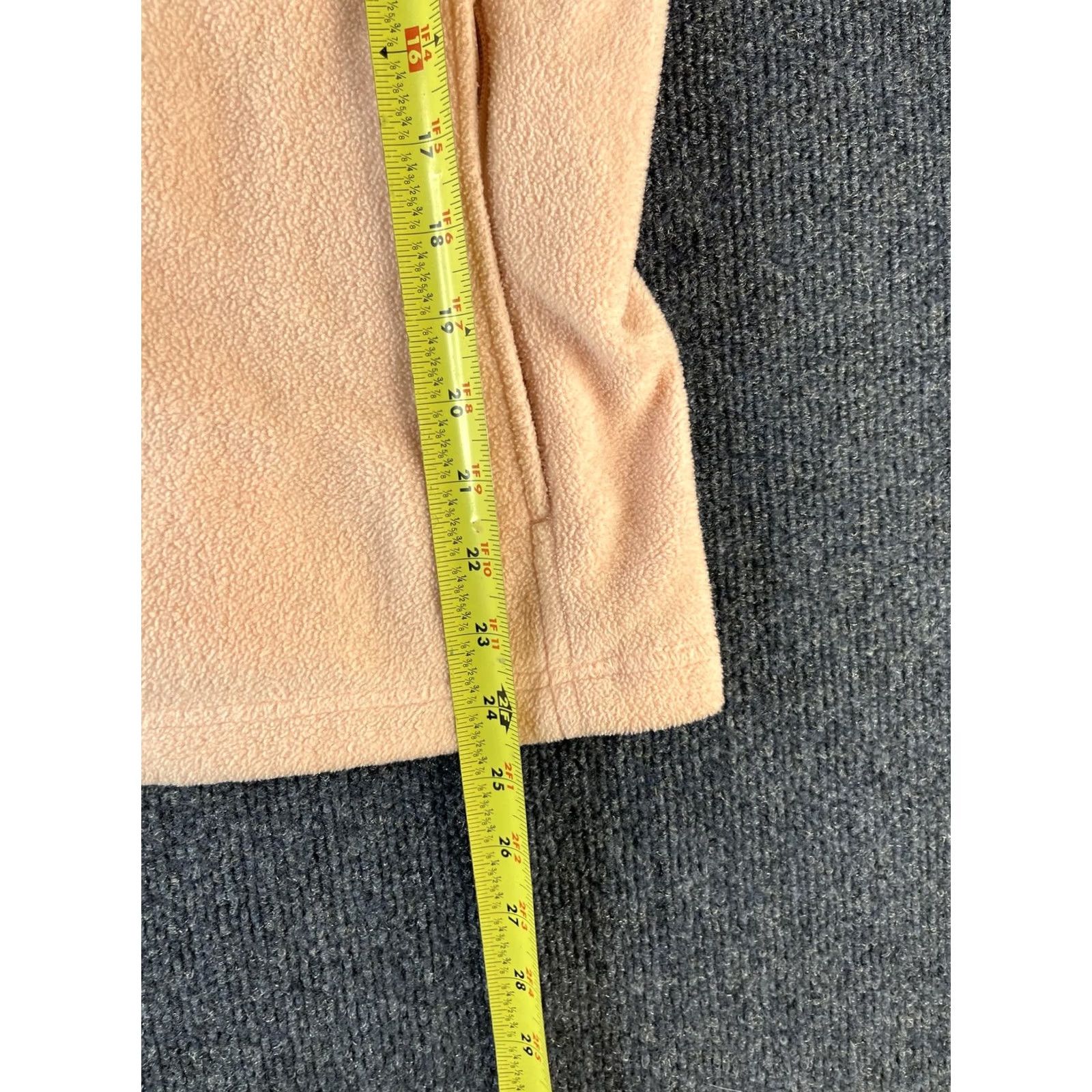 Pinko Columbia Jacket Womens Large Pink Fleece Full Zip Lightweight Outdoor Size L / US 10 / IT 46 - 3 Thumbnail