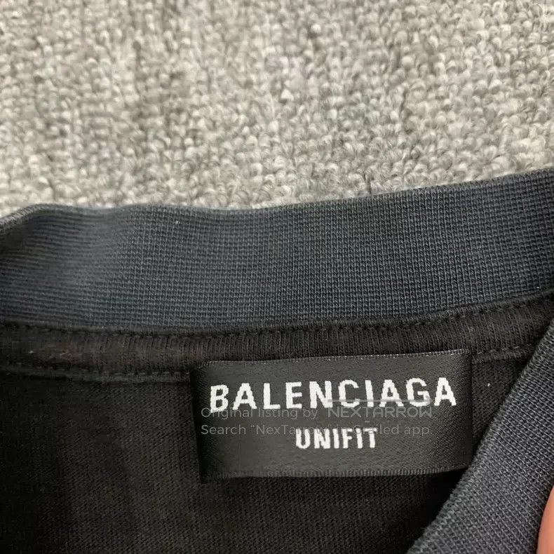Balenciaga Balenciaga Black Inverted LOGO Long Sleeve Size US S / EU 44-46 / 1 - 4 Thumbnail