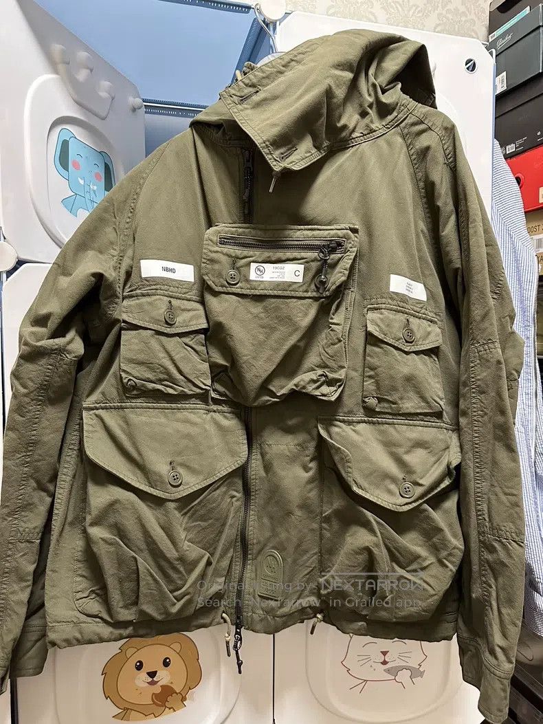 Neighborhood Neighborhood Tactical Jacket Military Green Size M Size US M / EU 48-50 / 2 - 2 Thumbnail