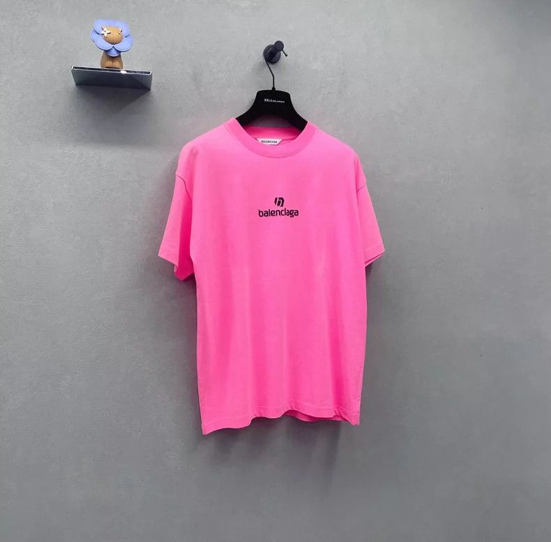 Balenciaga Balenciaga Logo Embroidered Short Sleeve Size US M / EU 48-50 / 2 - 3 Thumbnail