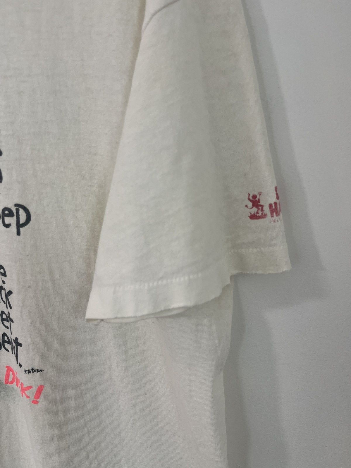 Vintage Single Stitch Sex Joke Thrashed Beach Tee Size US XL / EU 56 / 4 - 5 Thumbnail