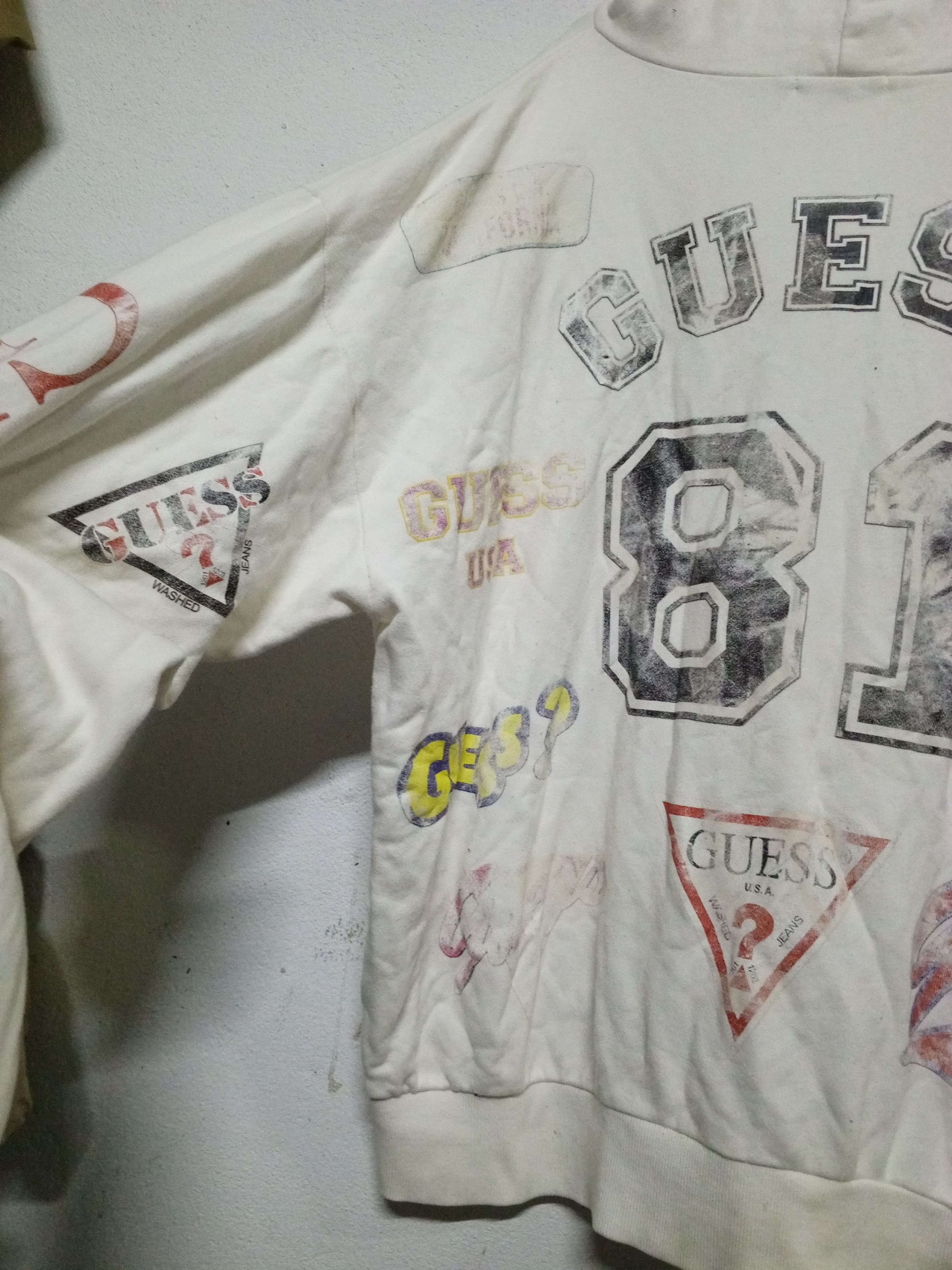 Guess BIG SIZE FULLPRINT GUESS HODDIE XXL Size US XXL / EU 58 / 5 - 9 Thumbnail