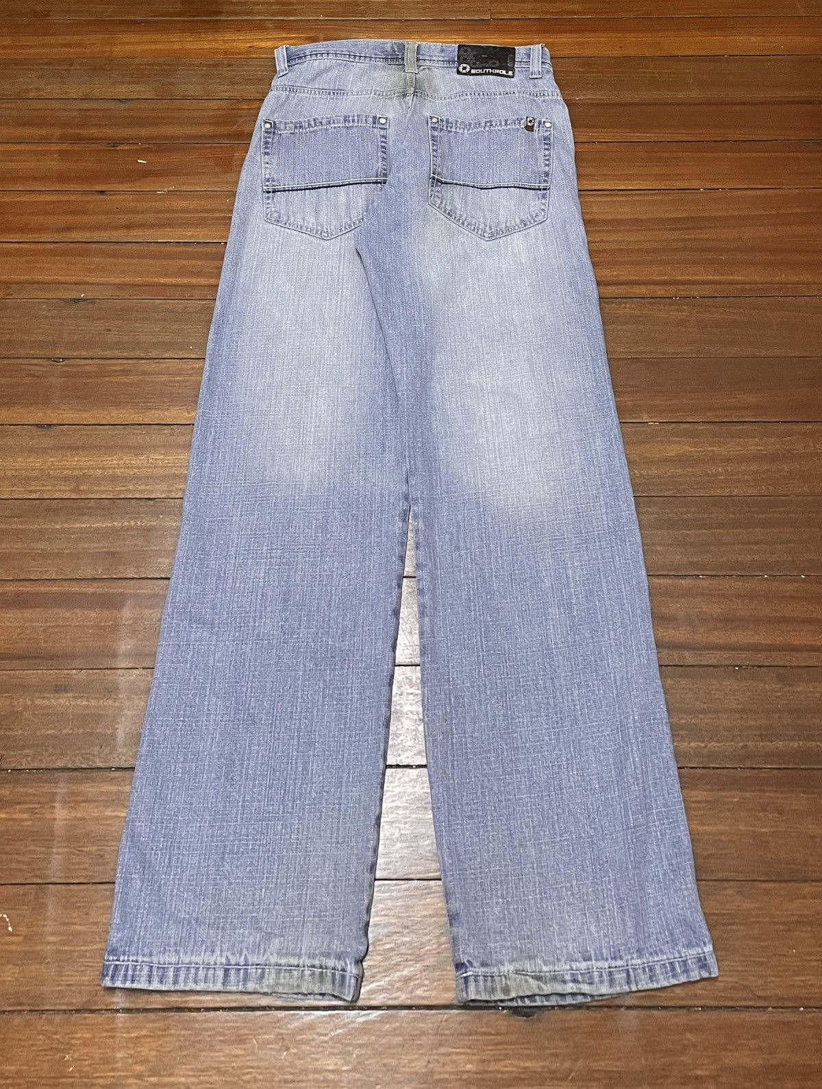 Southpole × Vintage Rare Design Vintage Brand South Pole Baggy Jeans 1990s Size US 34 / EU 50 - 2 Thumbnail