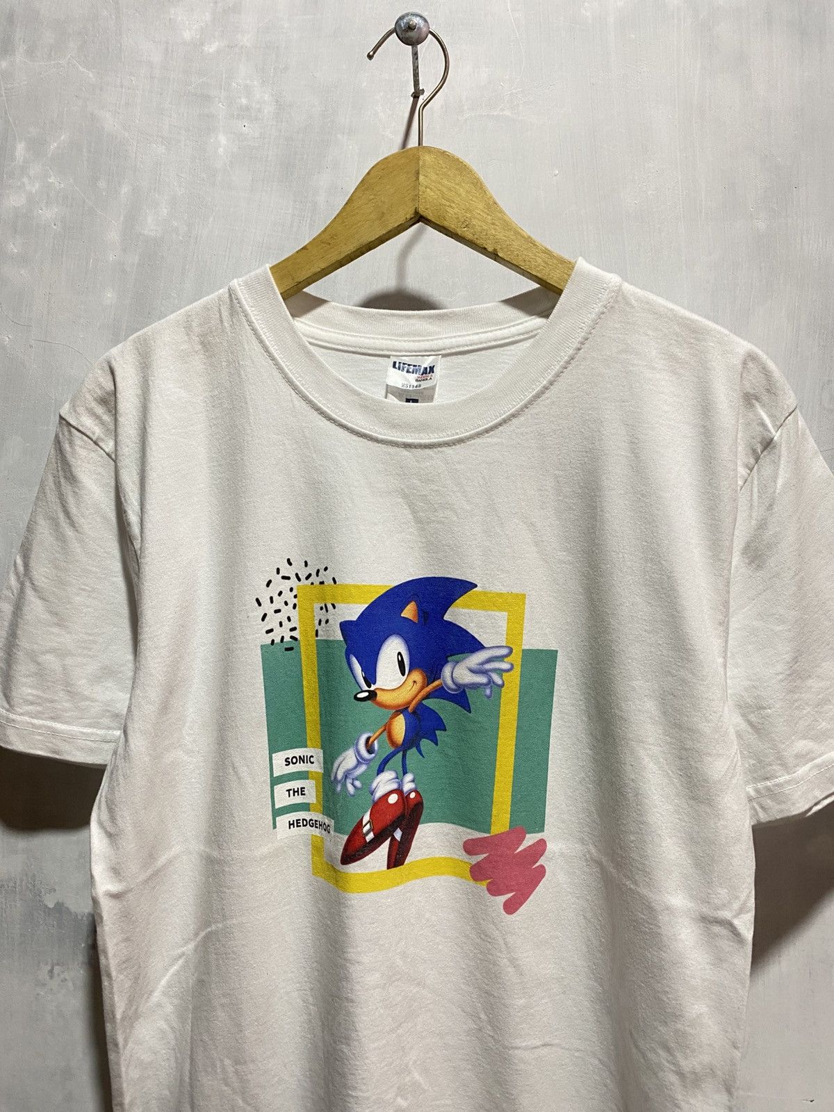 sonic the hedgedog sega games by lifemax tshirt
