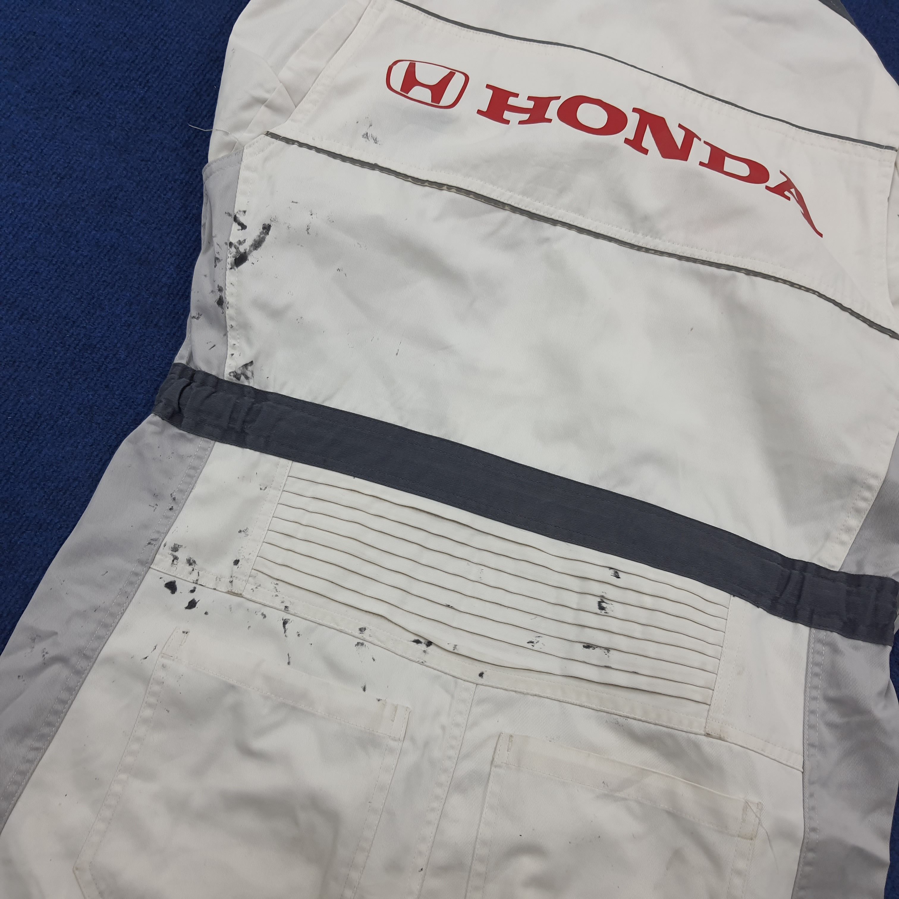 Japanese Brand × Vintage Vintage HONDA Racing Team Japan Motorsports Coverall Size US M / EU 48-50 / 2 - 12 Thumbnail