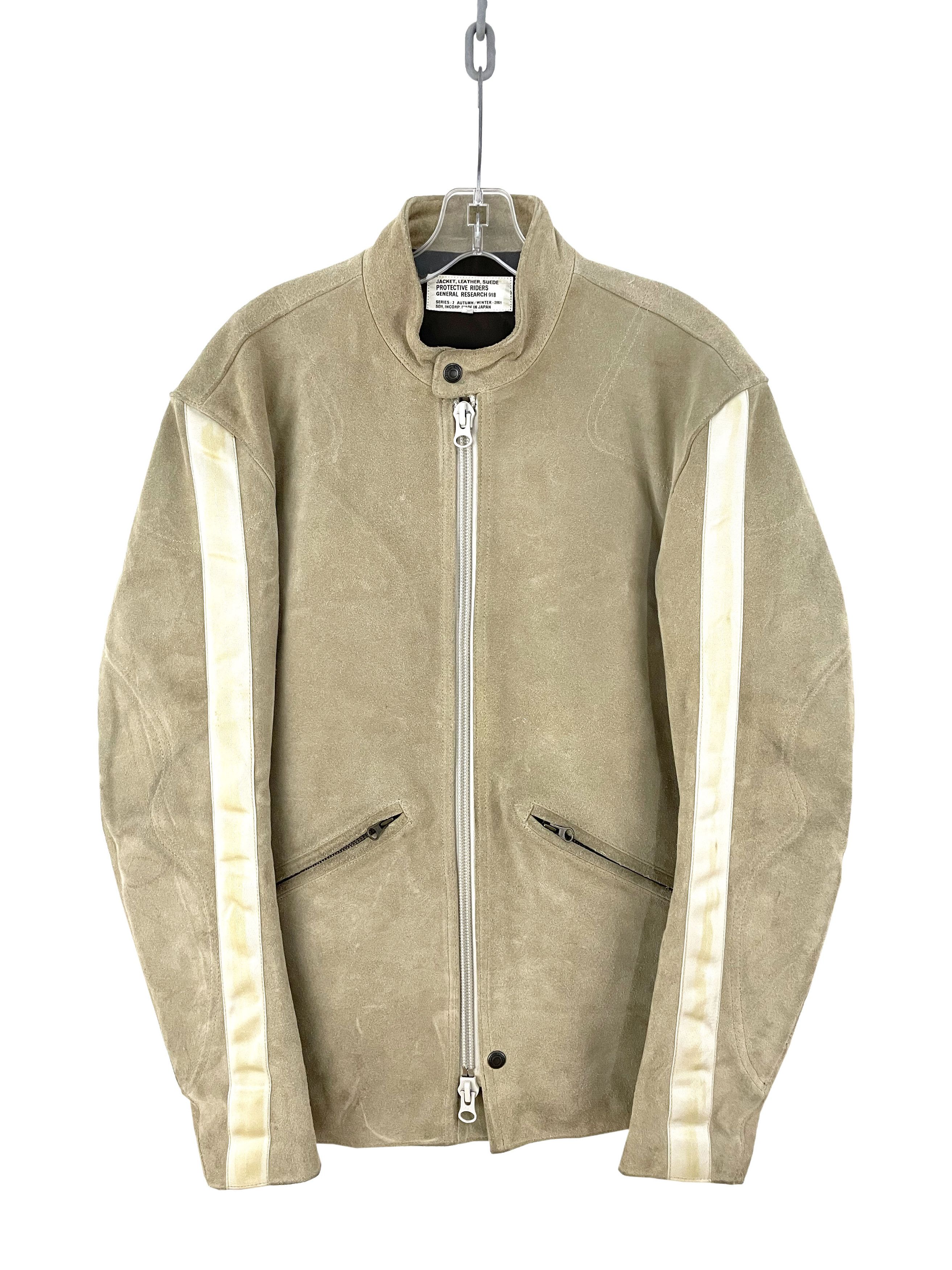 General Research 2001 Suede Rider Jacket Size US L / EU 52-54 / 3 - 1 Thumbnail